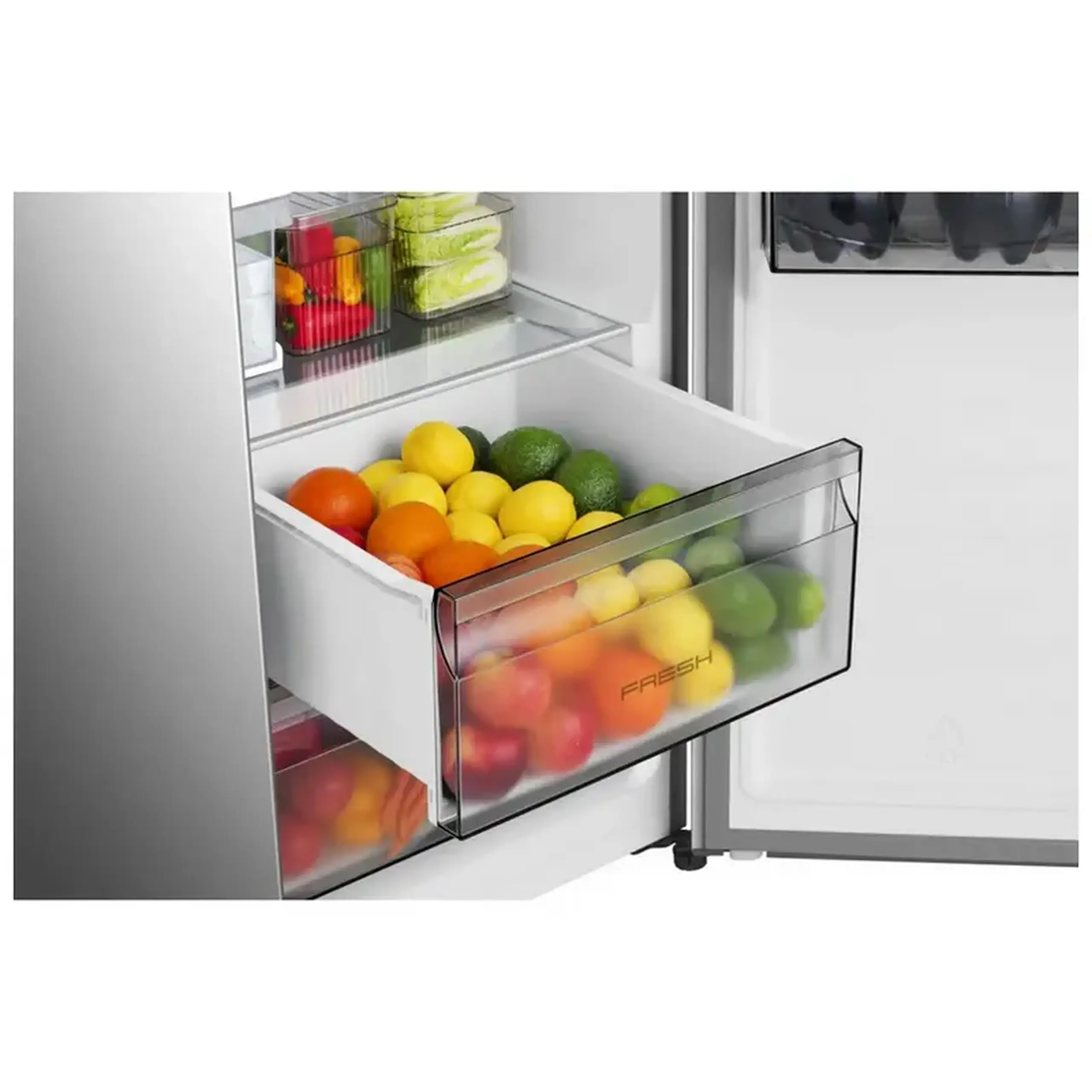 Frigider Hisense RS5P528STIE, Oțel inoxidabil