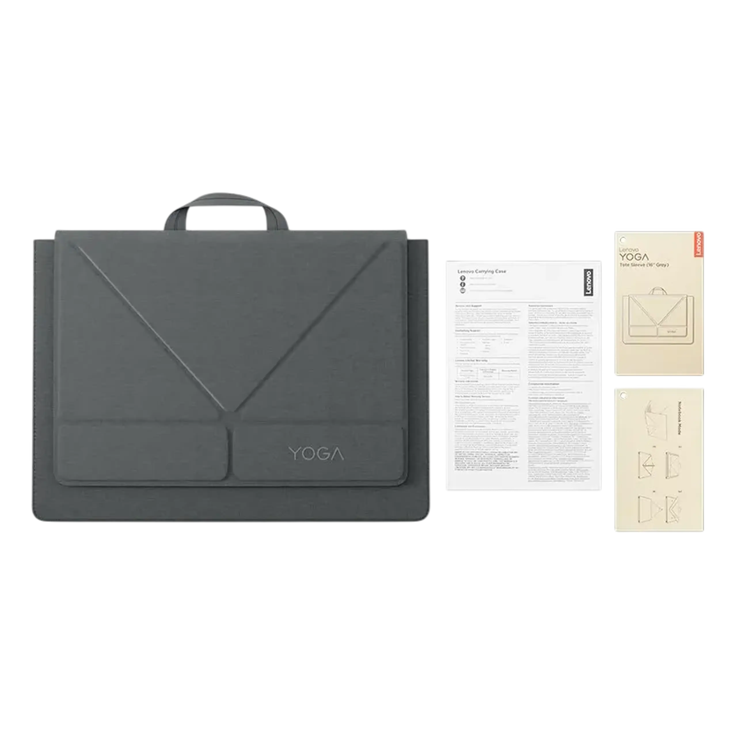 Husă pentru laptop Lenovo Yoga Tote Sleeve, 16", Gri