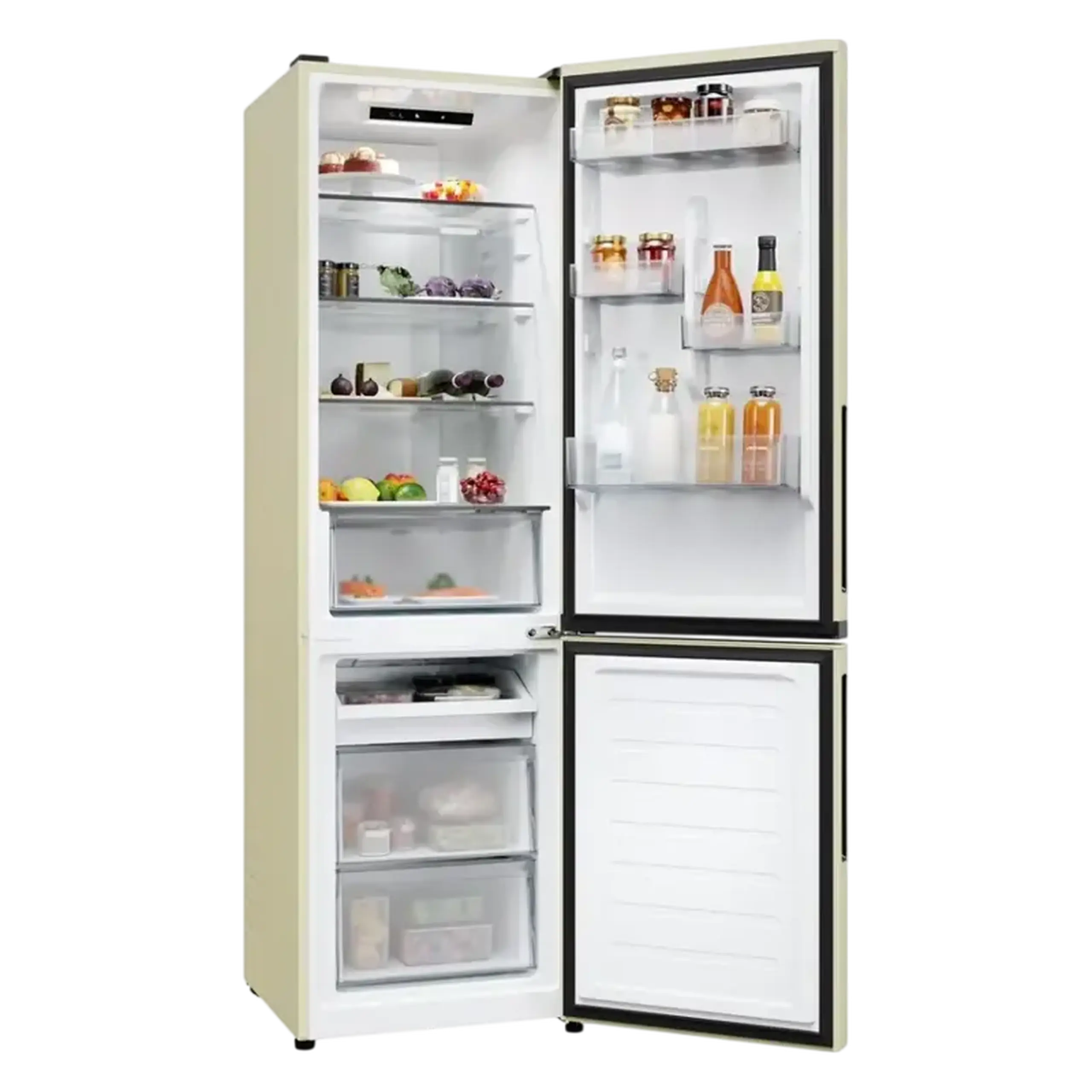 Frigider Candy CNCQ2T518EC, Cream