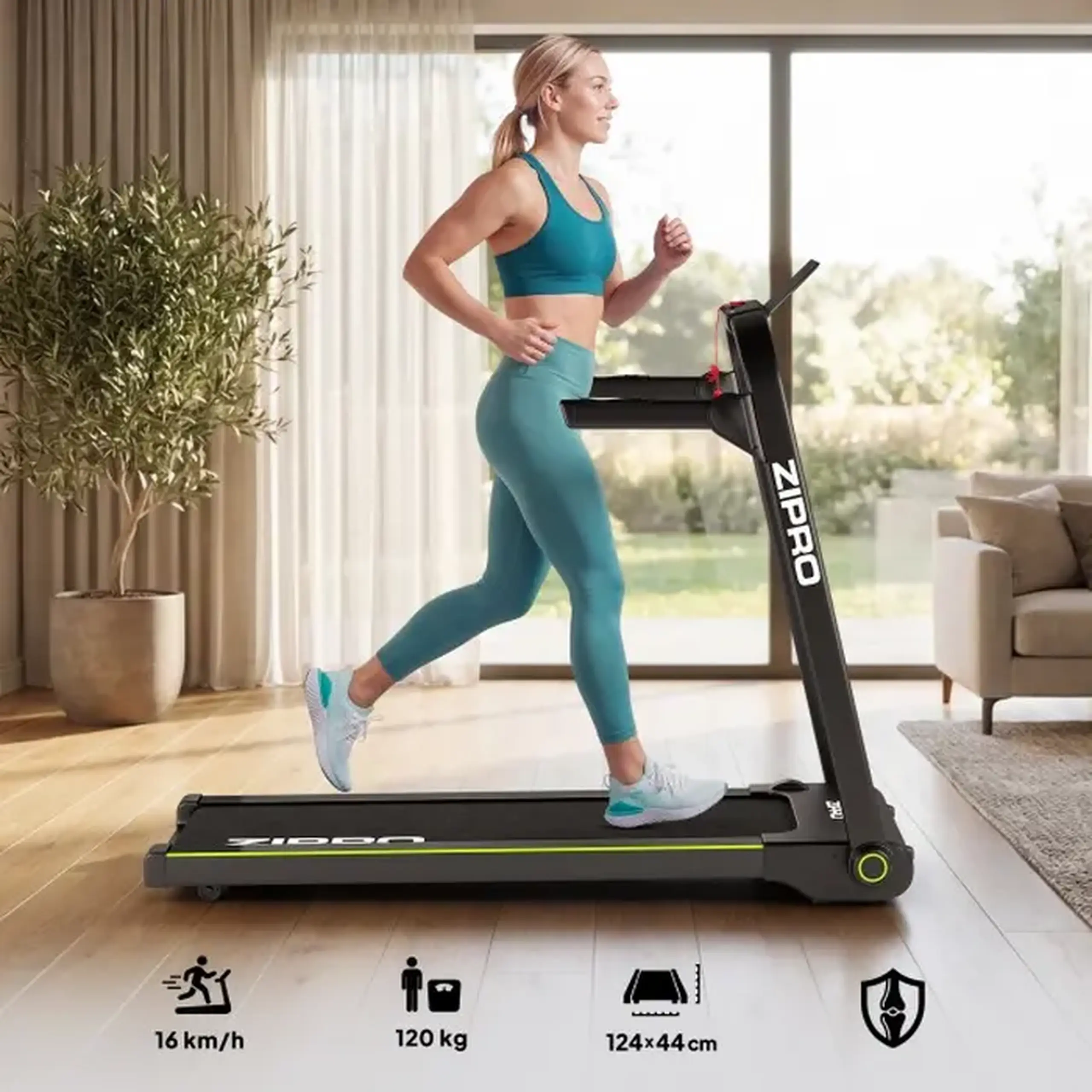 Bandă de alergat Zipro Jogger, Negru