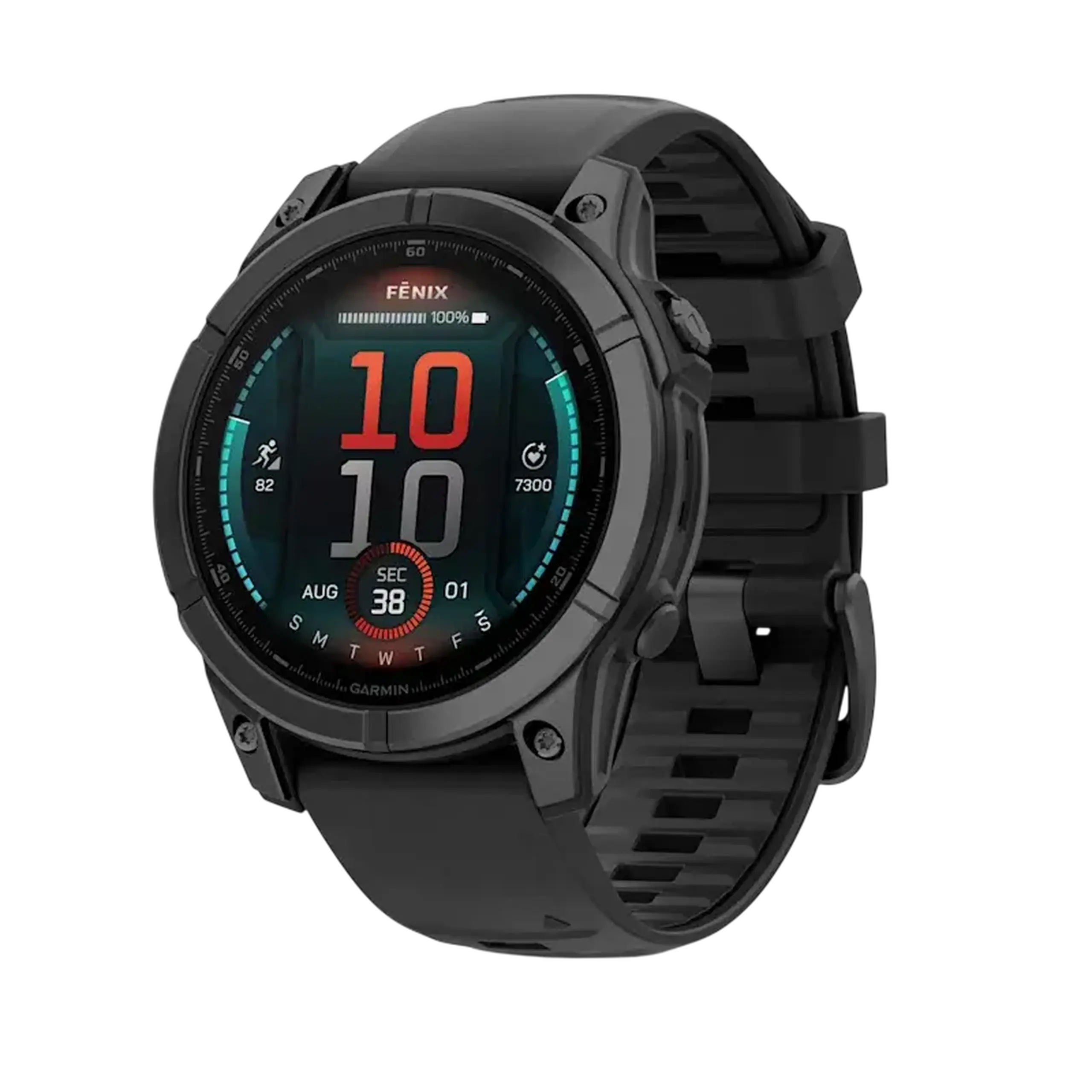 Ceas inteligent Garmin Fenix E, 47mm, Negru