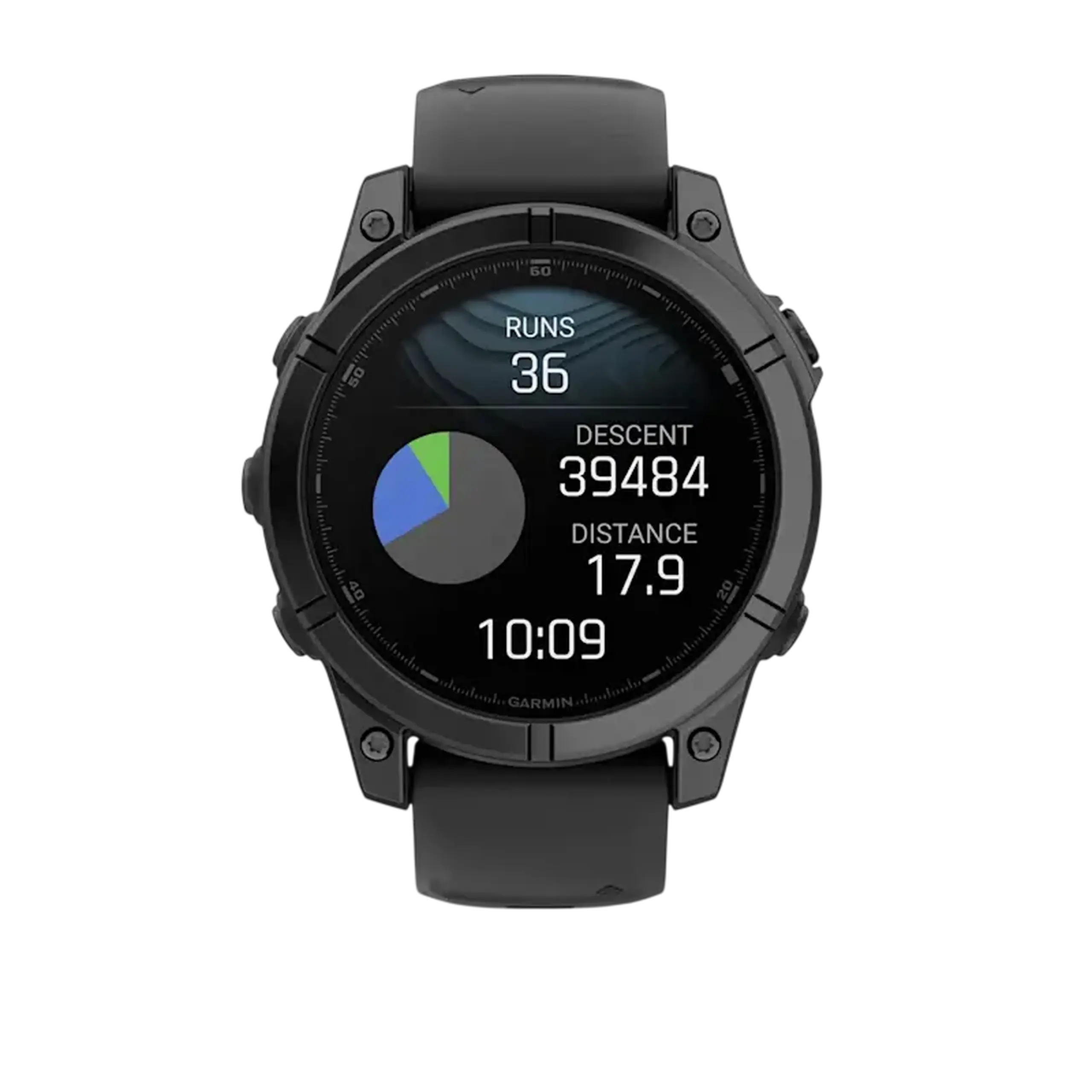 Ceas inteligent Garmin Fenix E, 47mm, Negru
