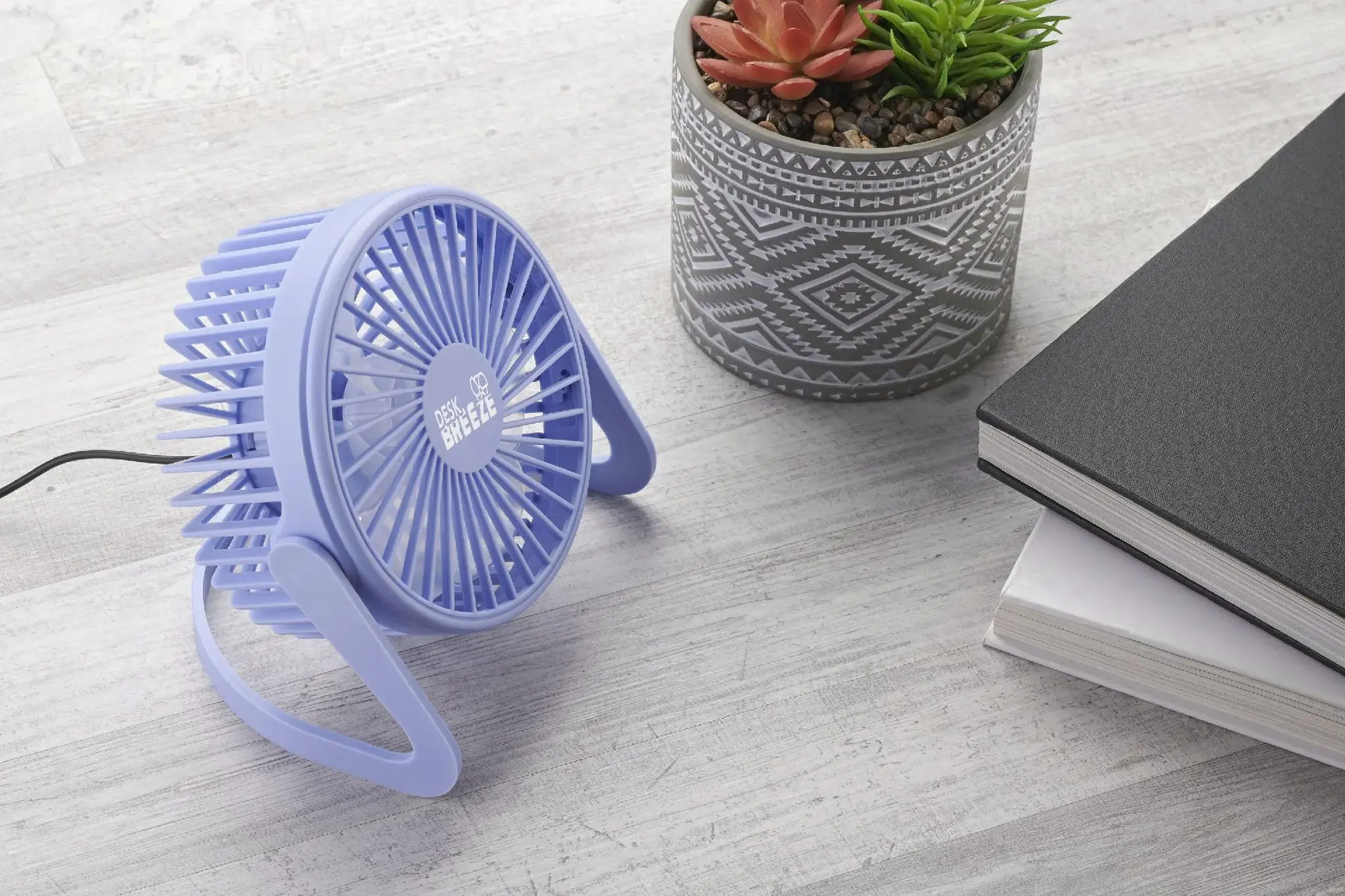 Ventilator Cellularline Desk Breeze, Violet