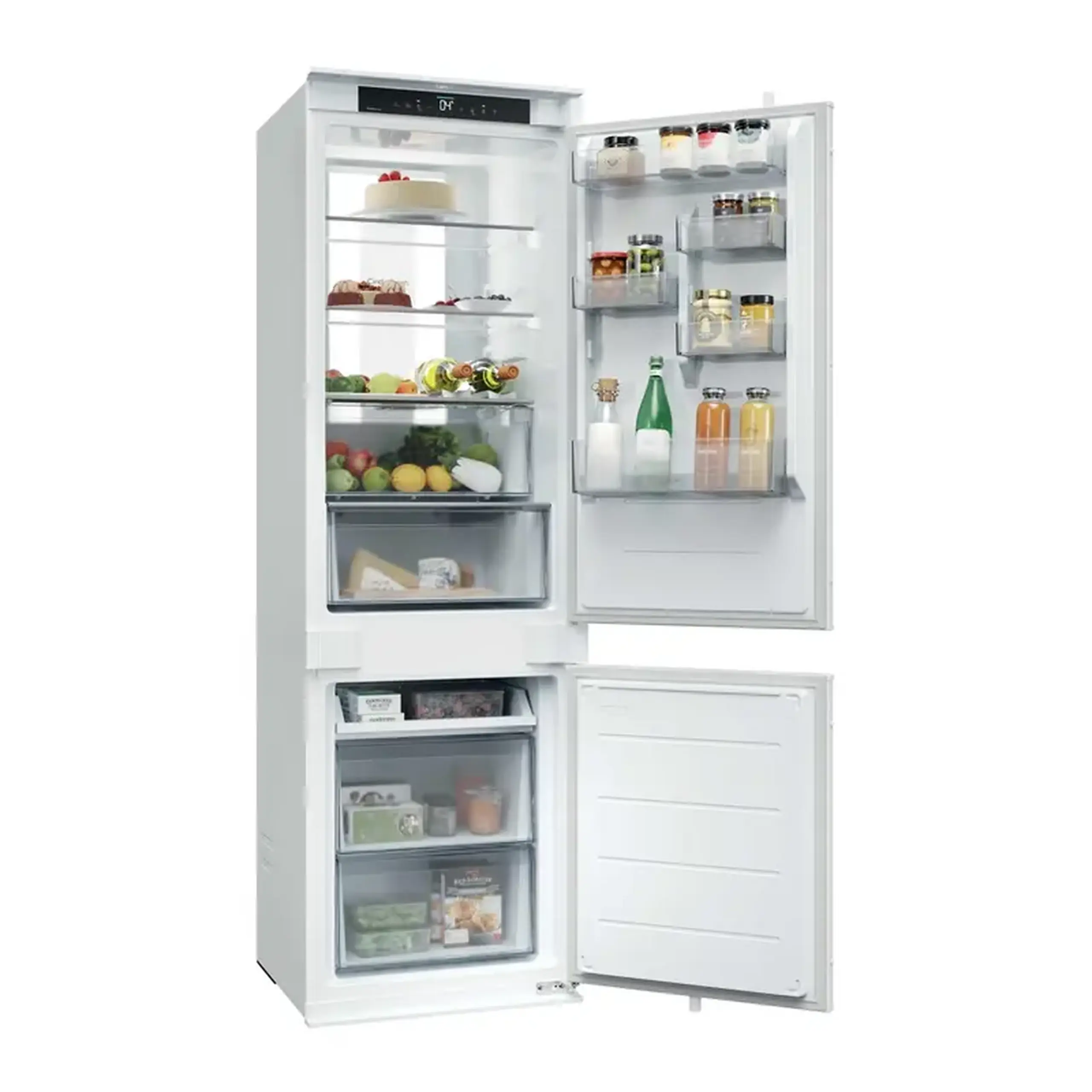 Frigider Candy CNBQT5518D, Alb