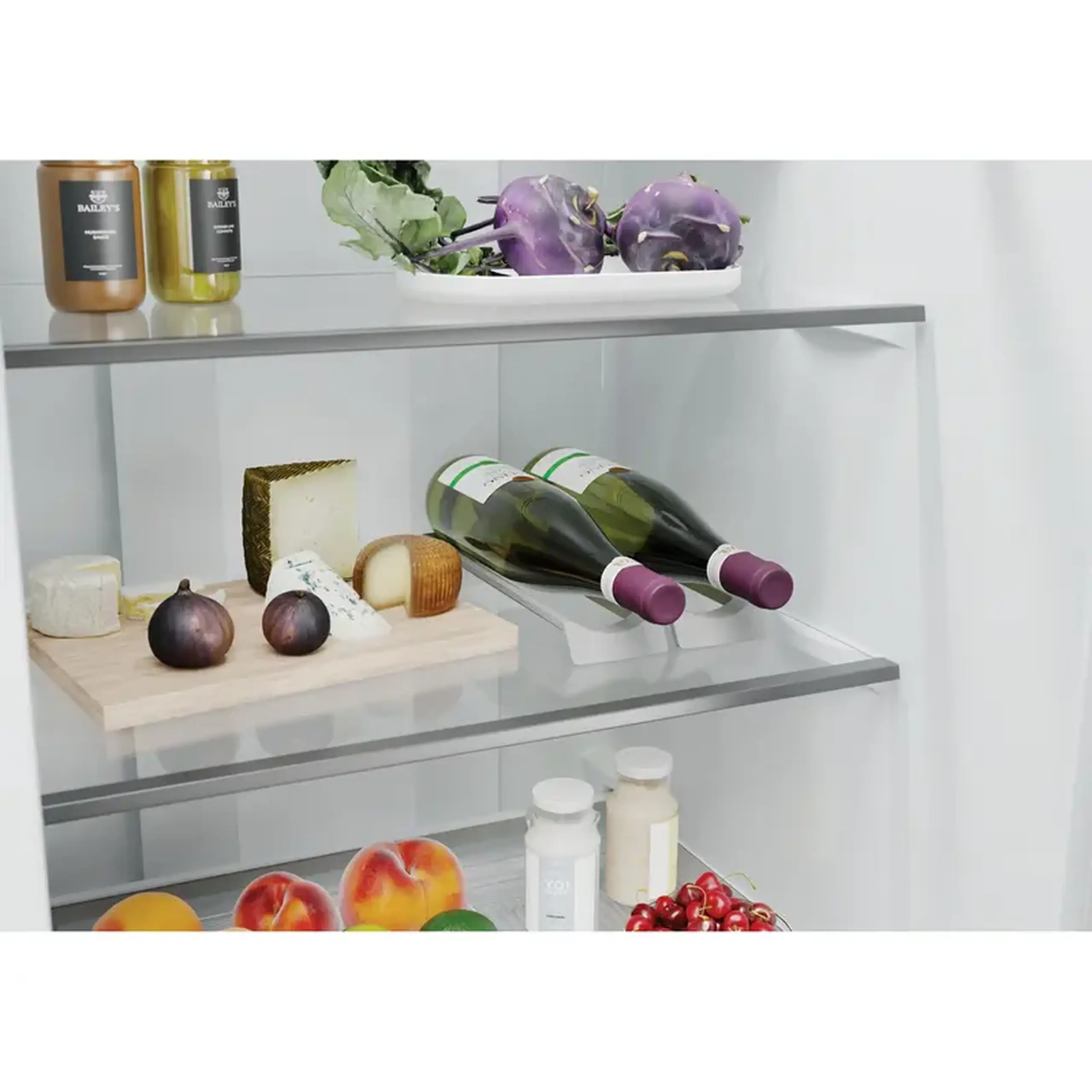 Frigider Candy CNCQ2T518DW, Alb