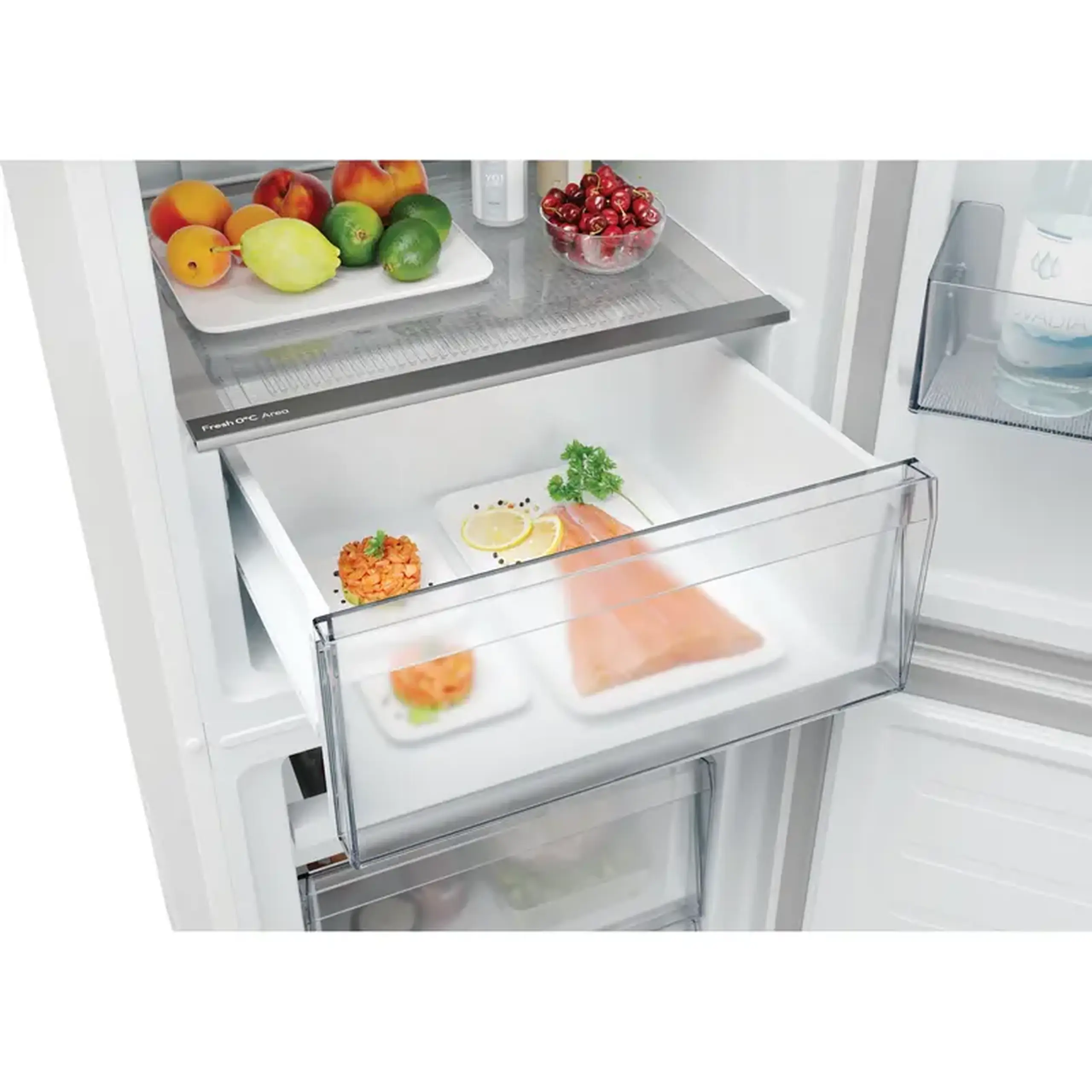 Frigider Candy CNCQ2T518DW, Alb