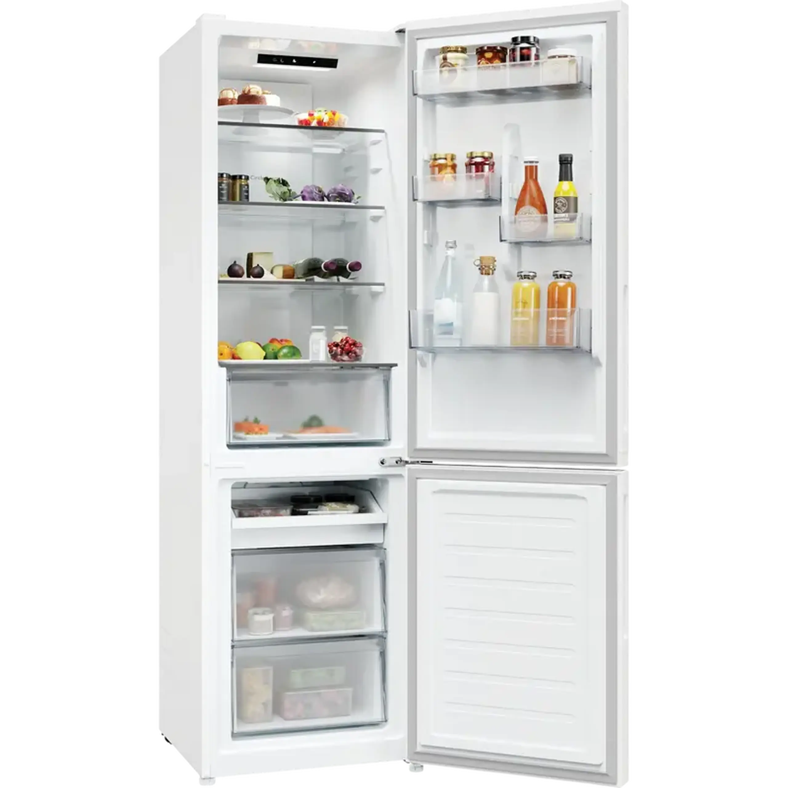 Frigider Candy CNCQ2T518DW, Alb