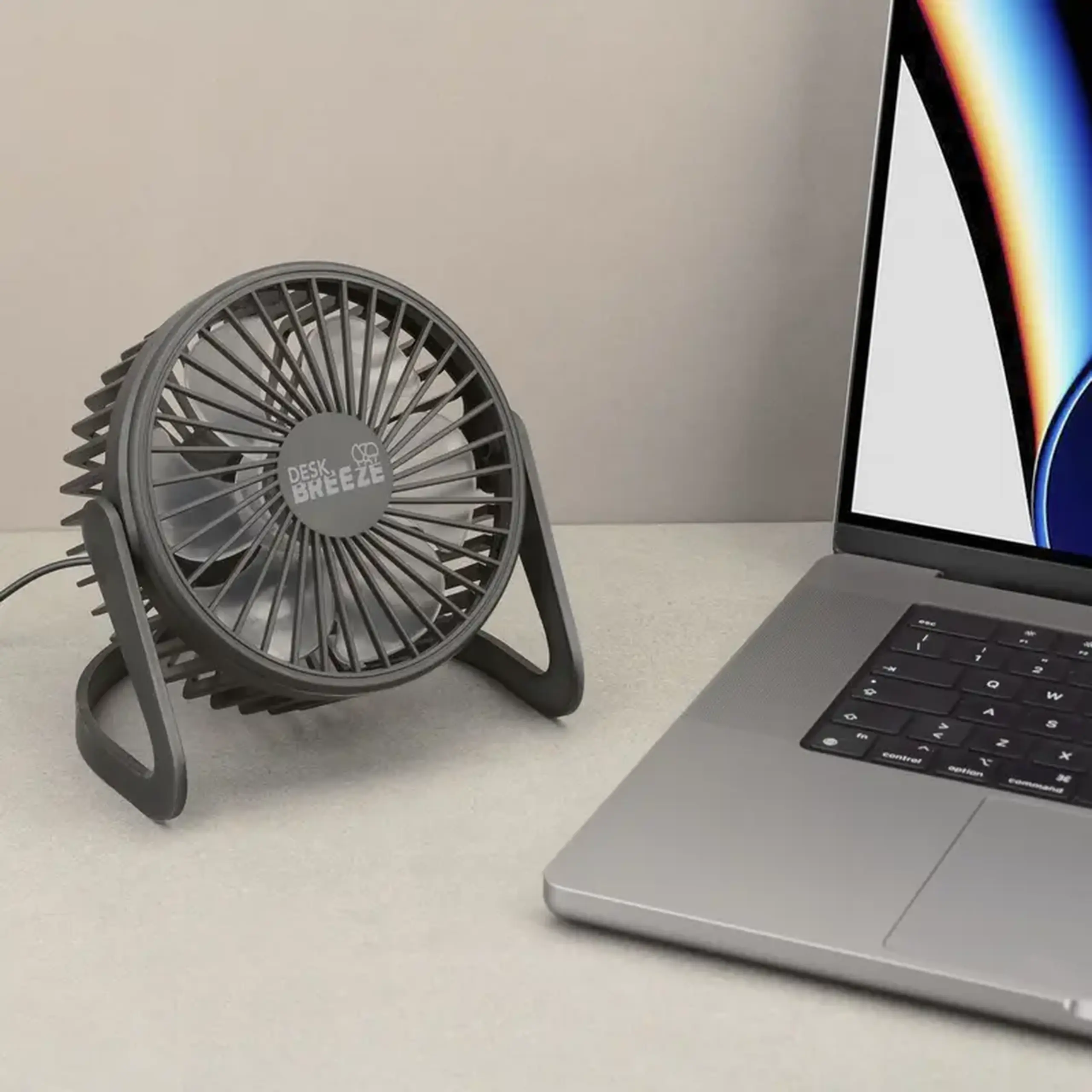 Ventilator Cellularline Desk Breeze, Negru