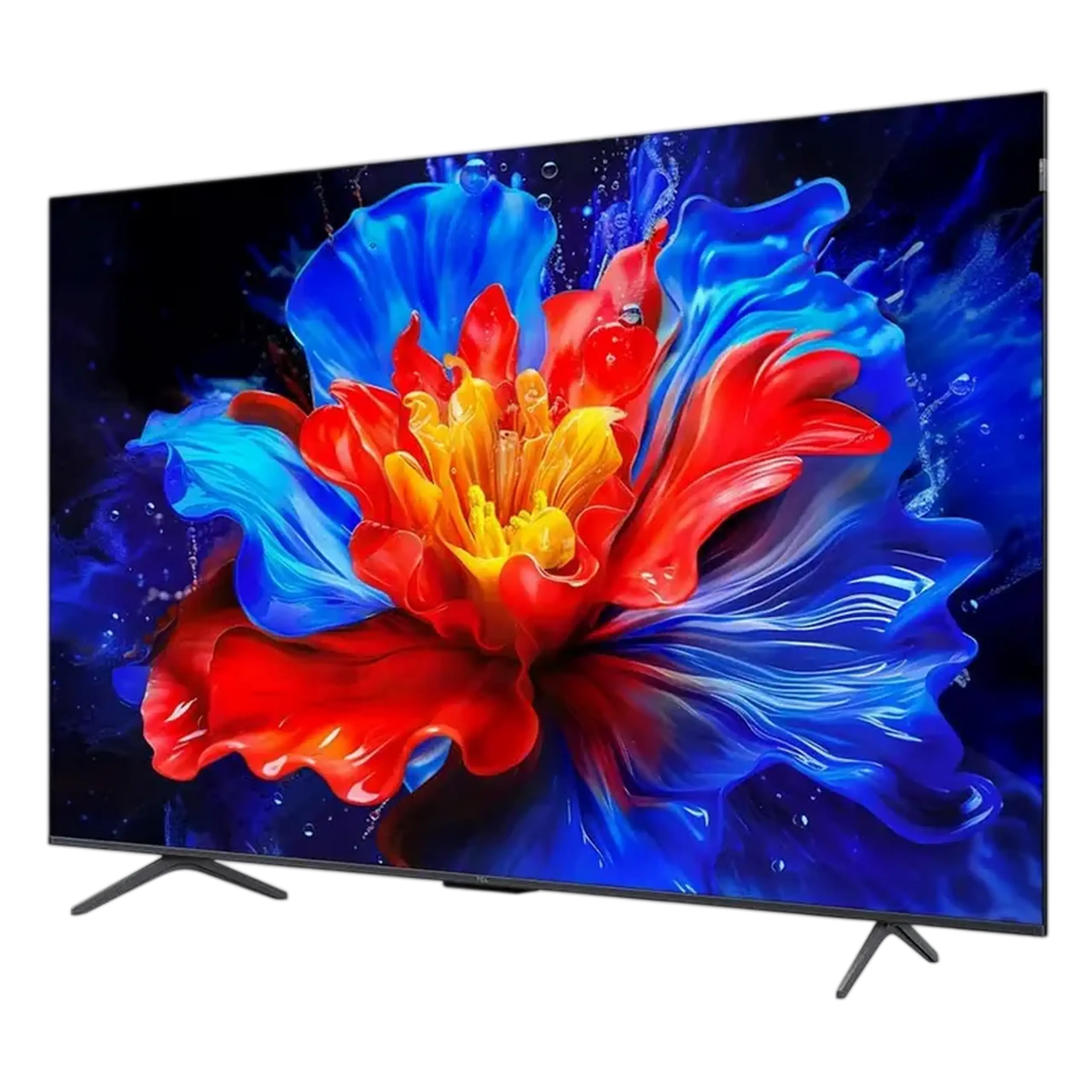 65" QLED SMART TV TCL 65T8C, 3840x2160 4K UHD, Google TV, Negru