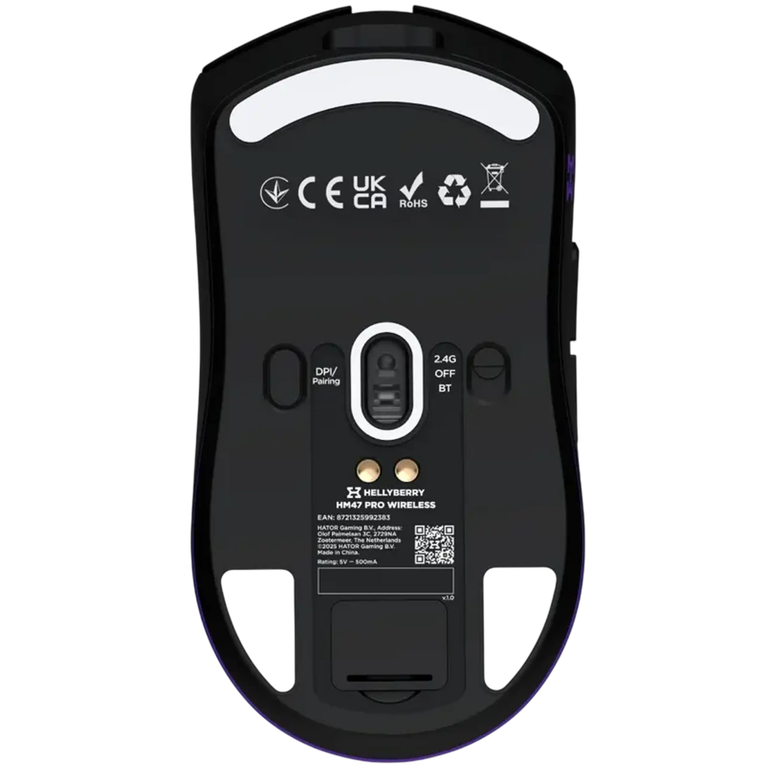 Gaming Mouse HATOR Hellyberry HM47 Pro, Negru