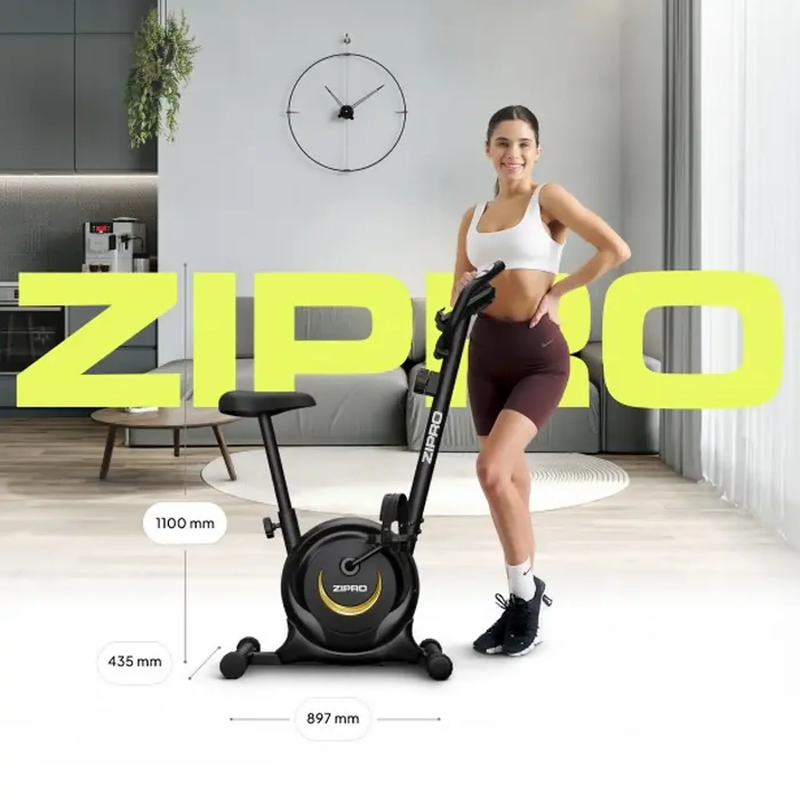 Bicicletă fitness Zipro One S, Aur
