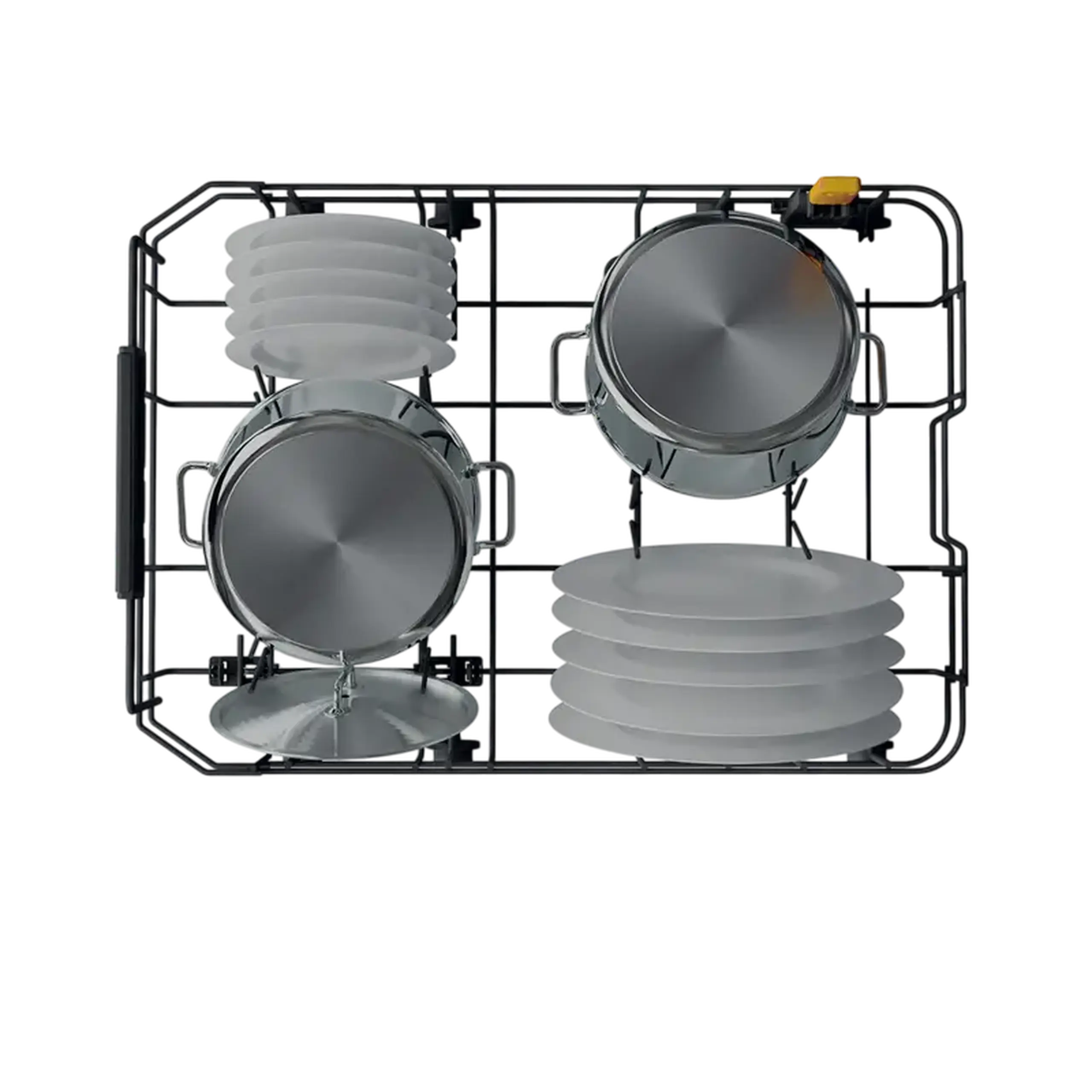 Mașină de spălat vase Whirlpool WH6IC11BS7LSA0, Negru
