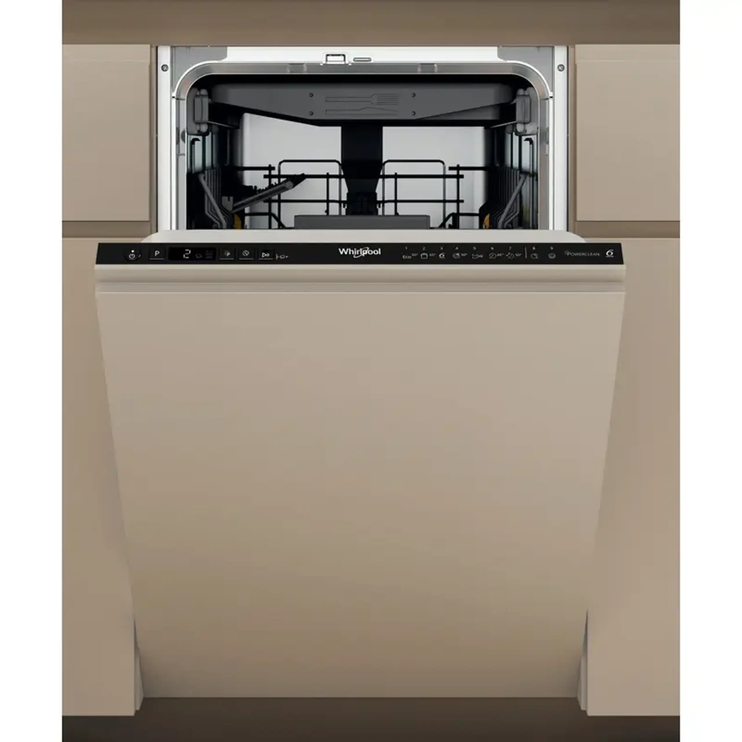 Mașină de spălat vase Whirlpool WH6IC11BS7LSA0, Negru