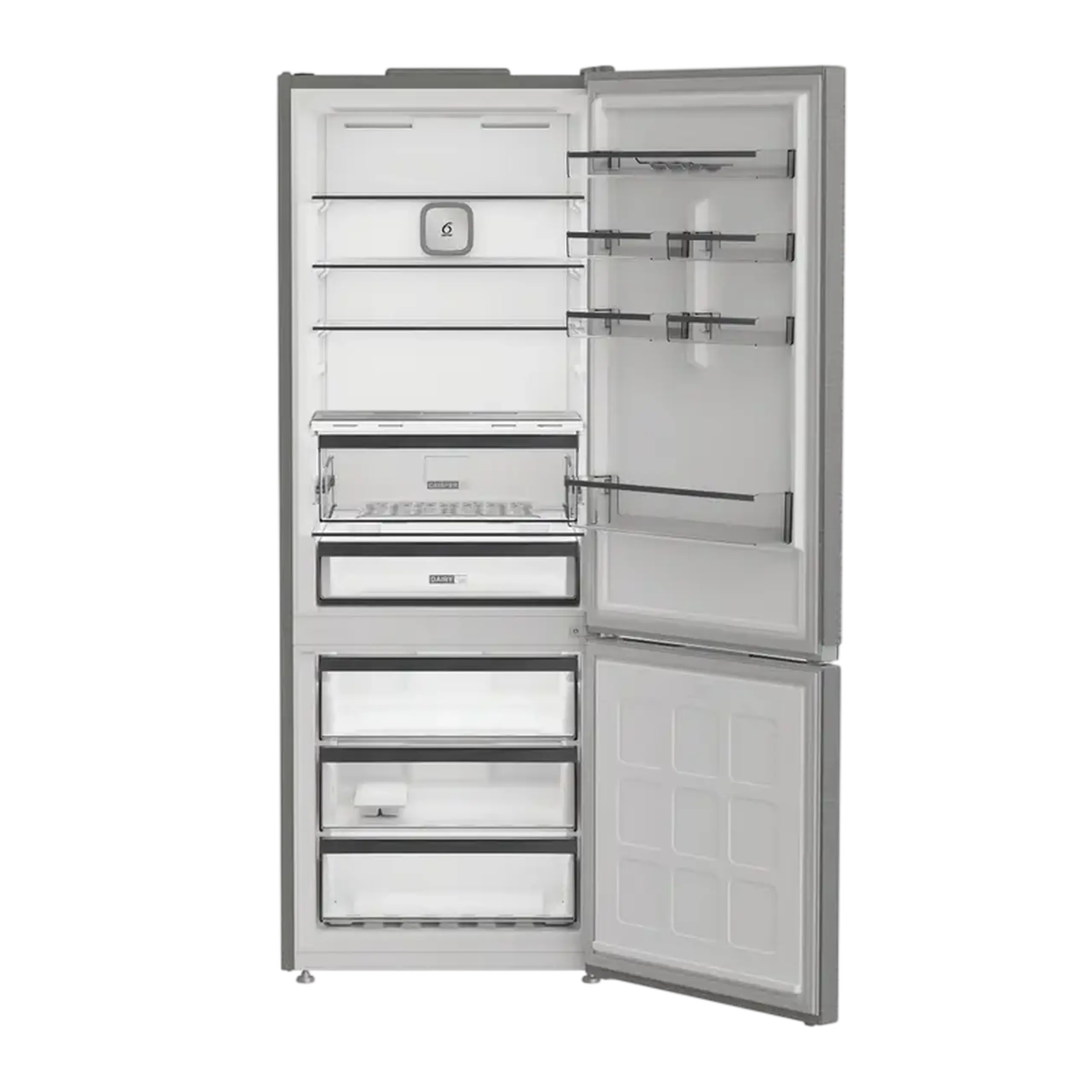 Frigider Whirlpool WHK2 6493W X5E, Oțel inoxidabil