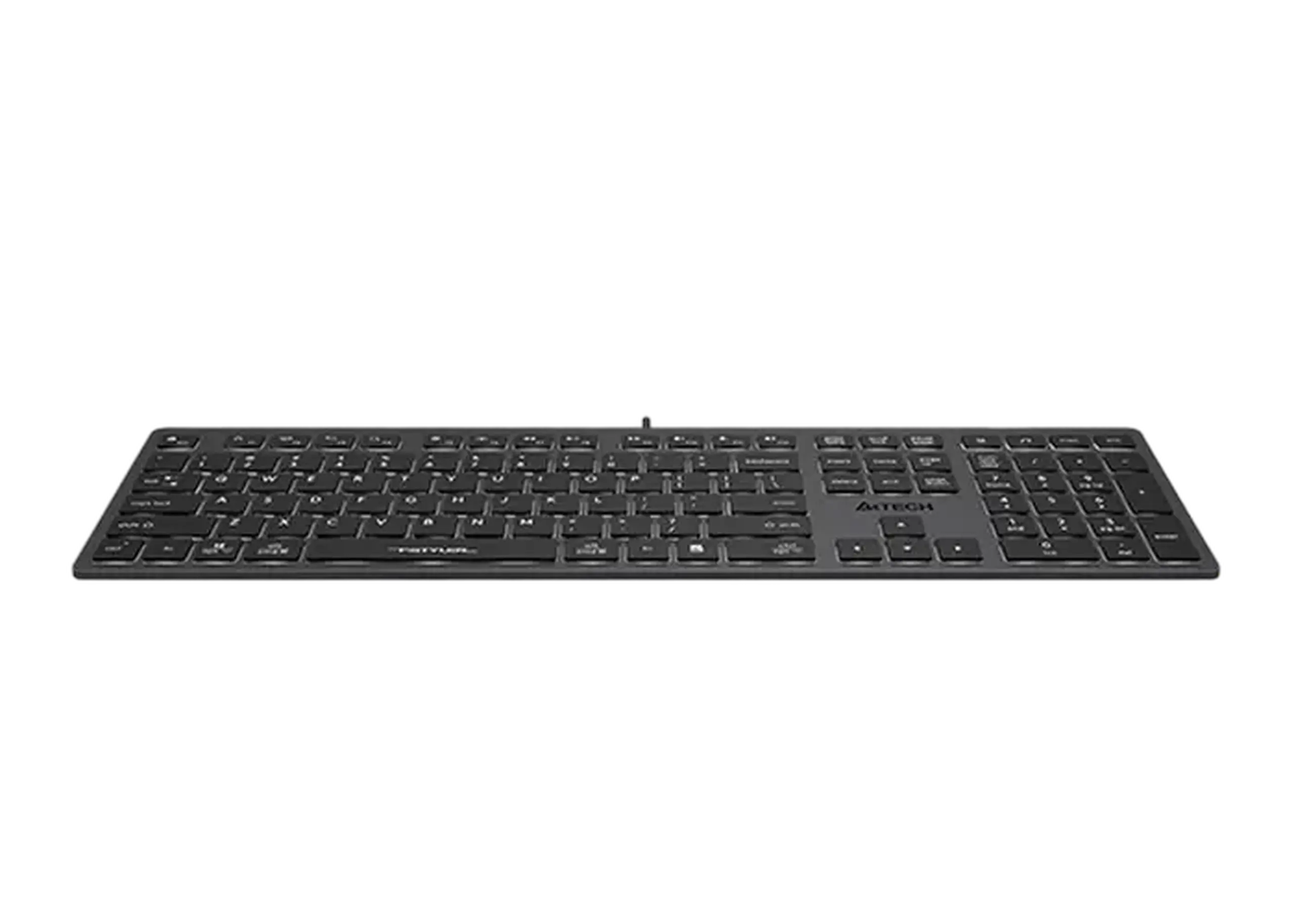 Tastatură A4Tech FX60, Cu fir, Gri