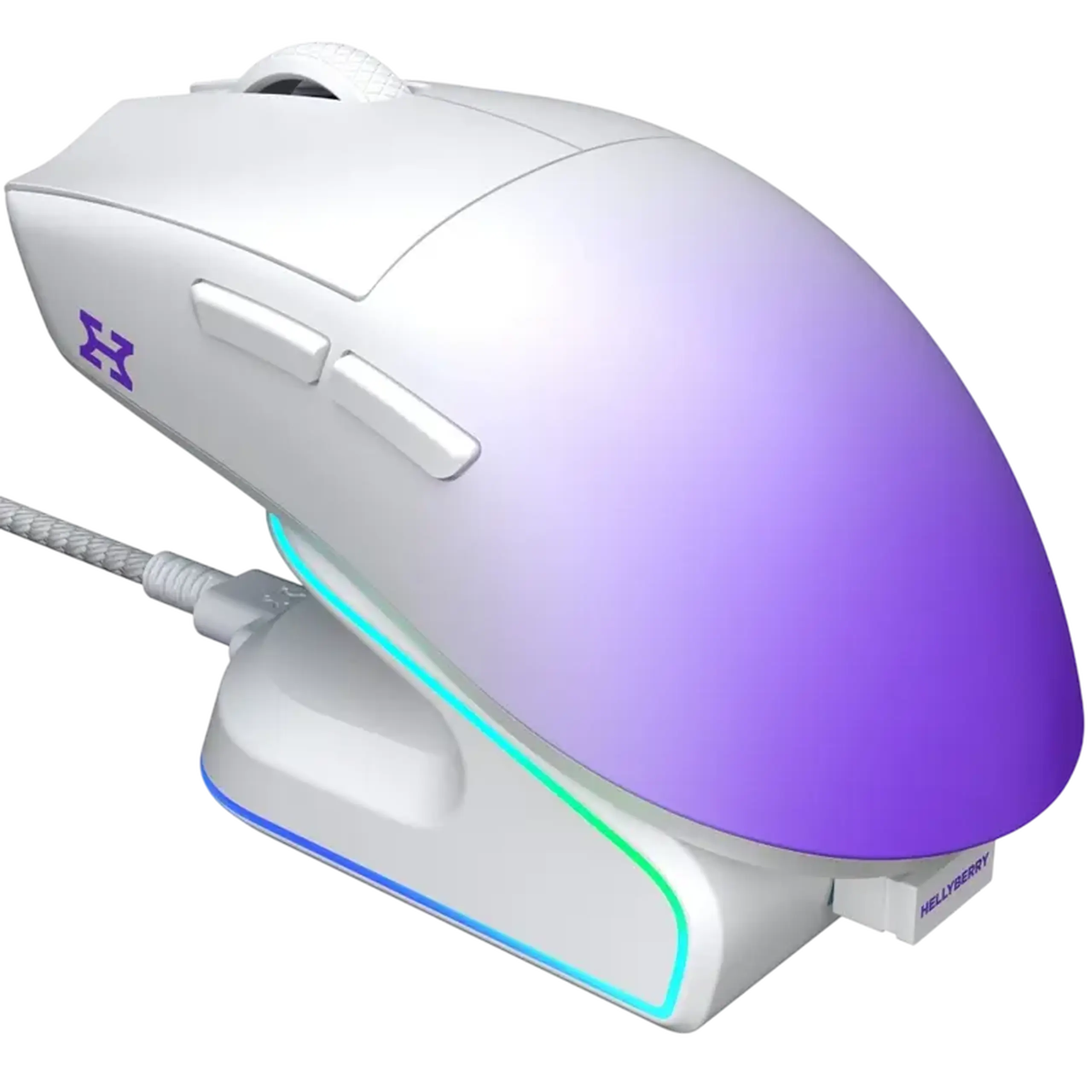 Gaming Mouse HATOR Hellyberry HM47 Pro, Alb