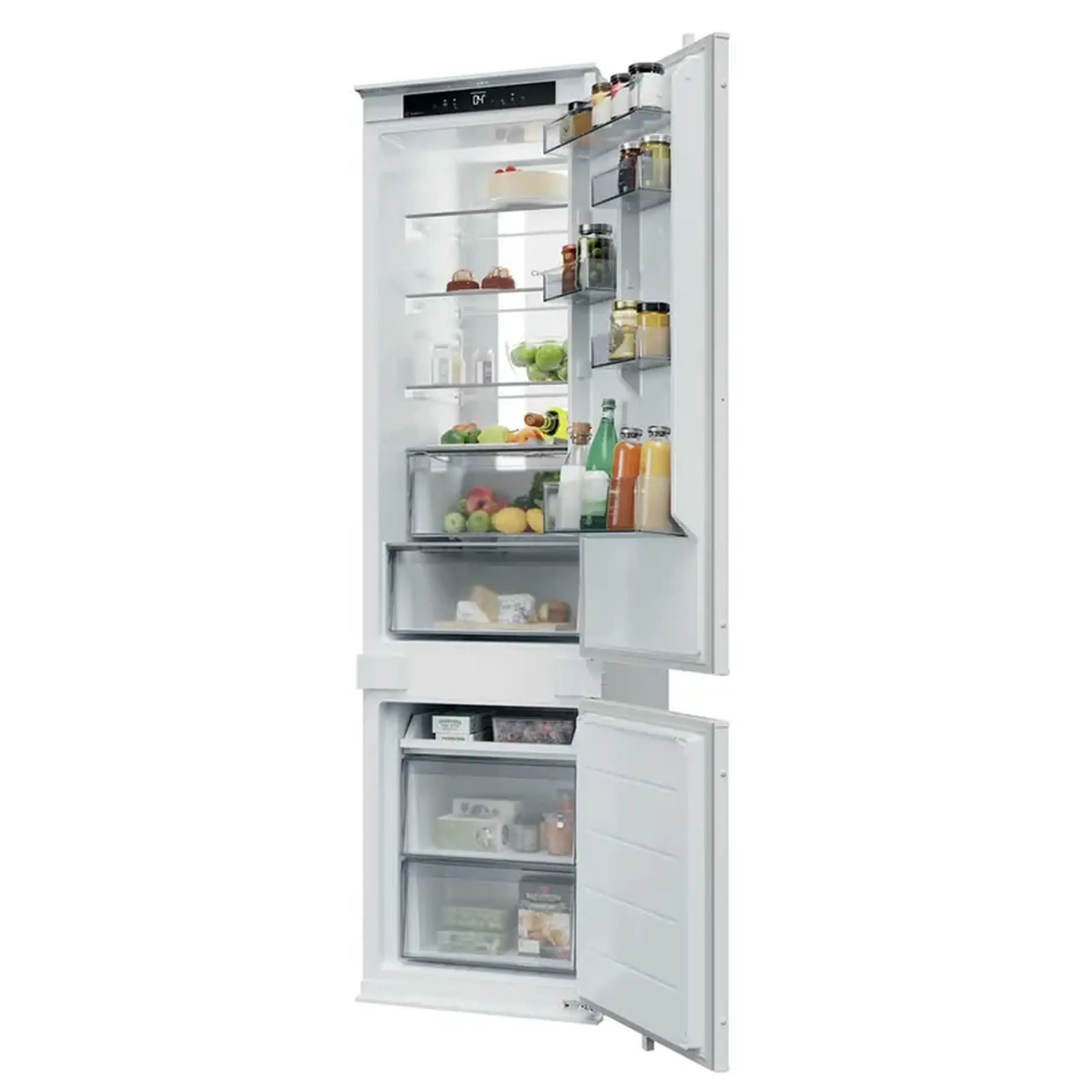 Frigider Candy CNBQT5519DW, Alb