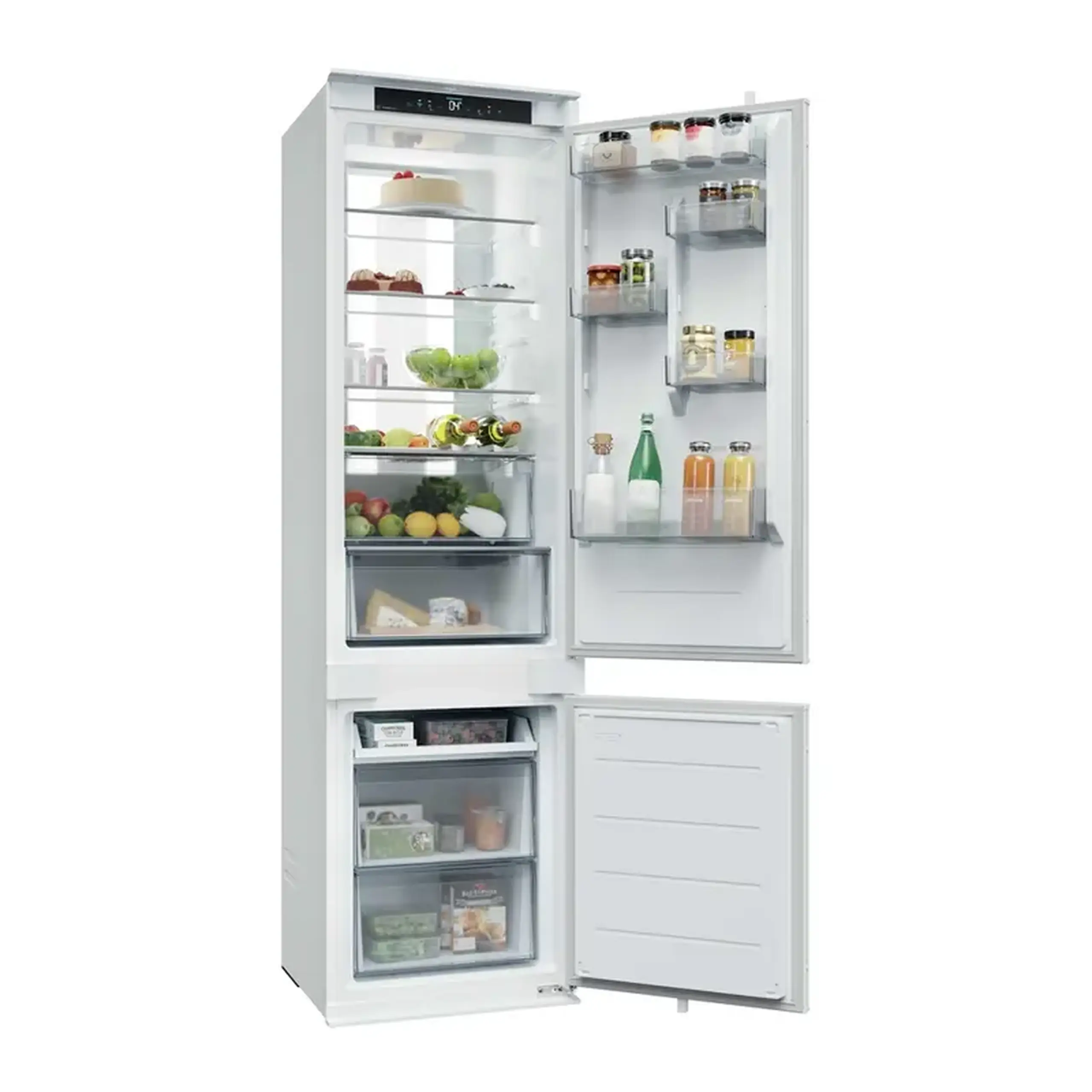 Frigider Candy CNBQT5519DW, Alb