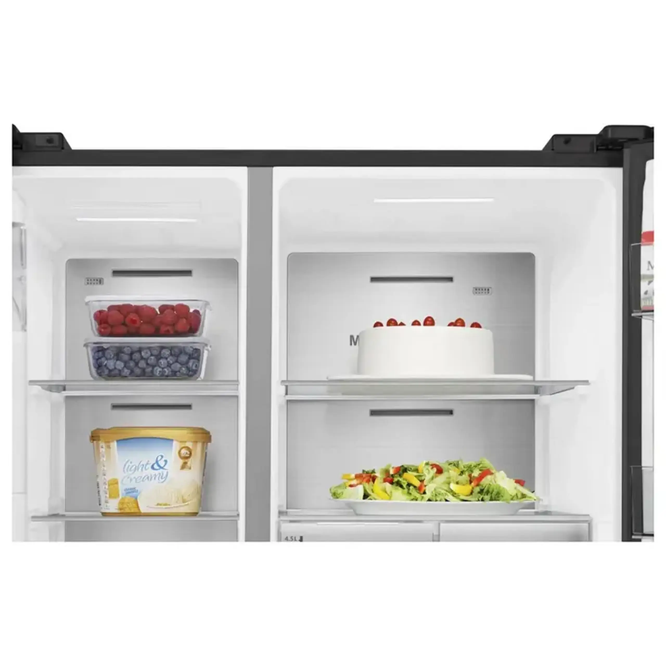 Frigider Hisense RS818N4TFE, Negru