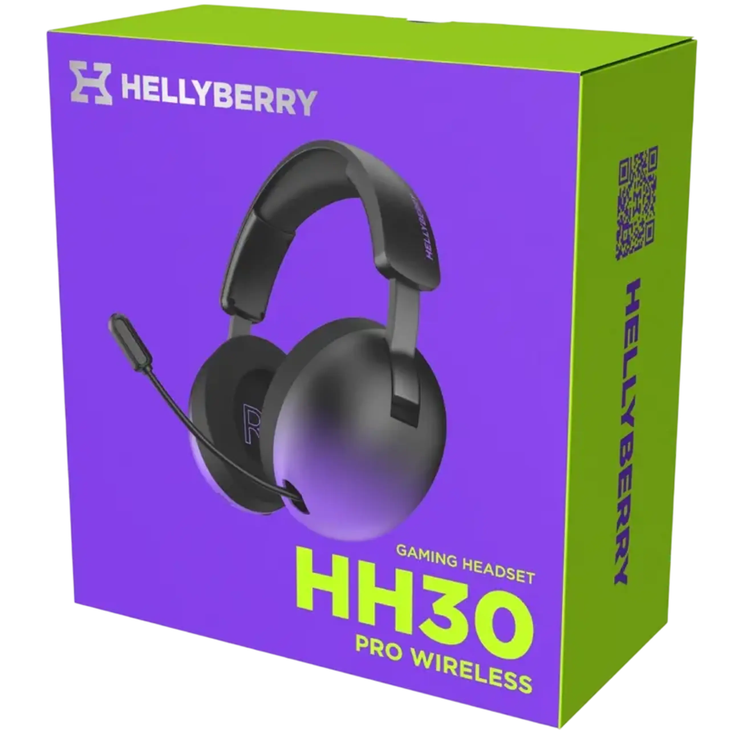 Căști gaming HATOR Hellyberry HH30 Pro, Fără fir, Negru