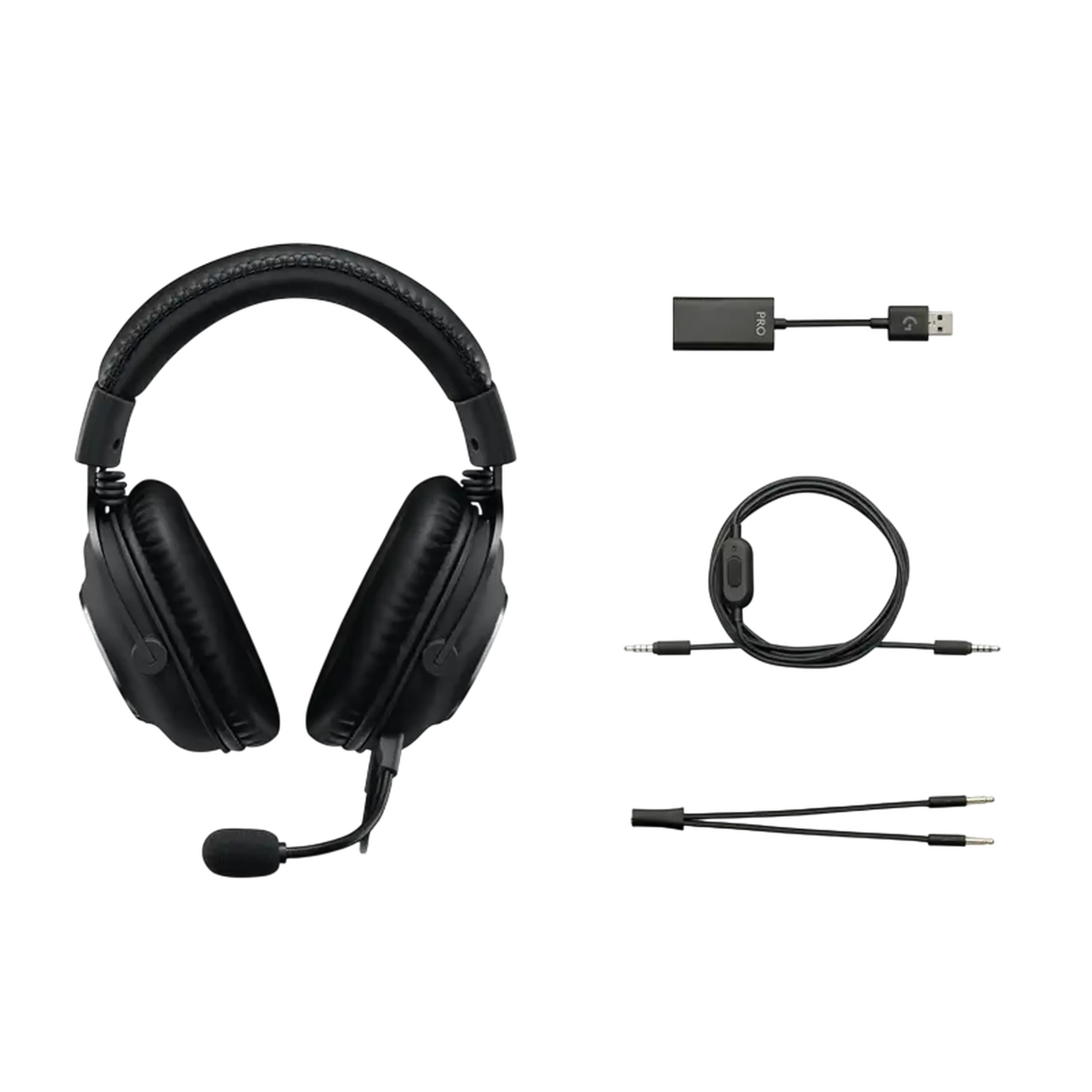 Căști gaming Logitech G Pro X SE, Cu fir, Negru