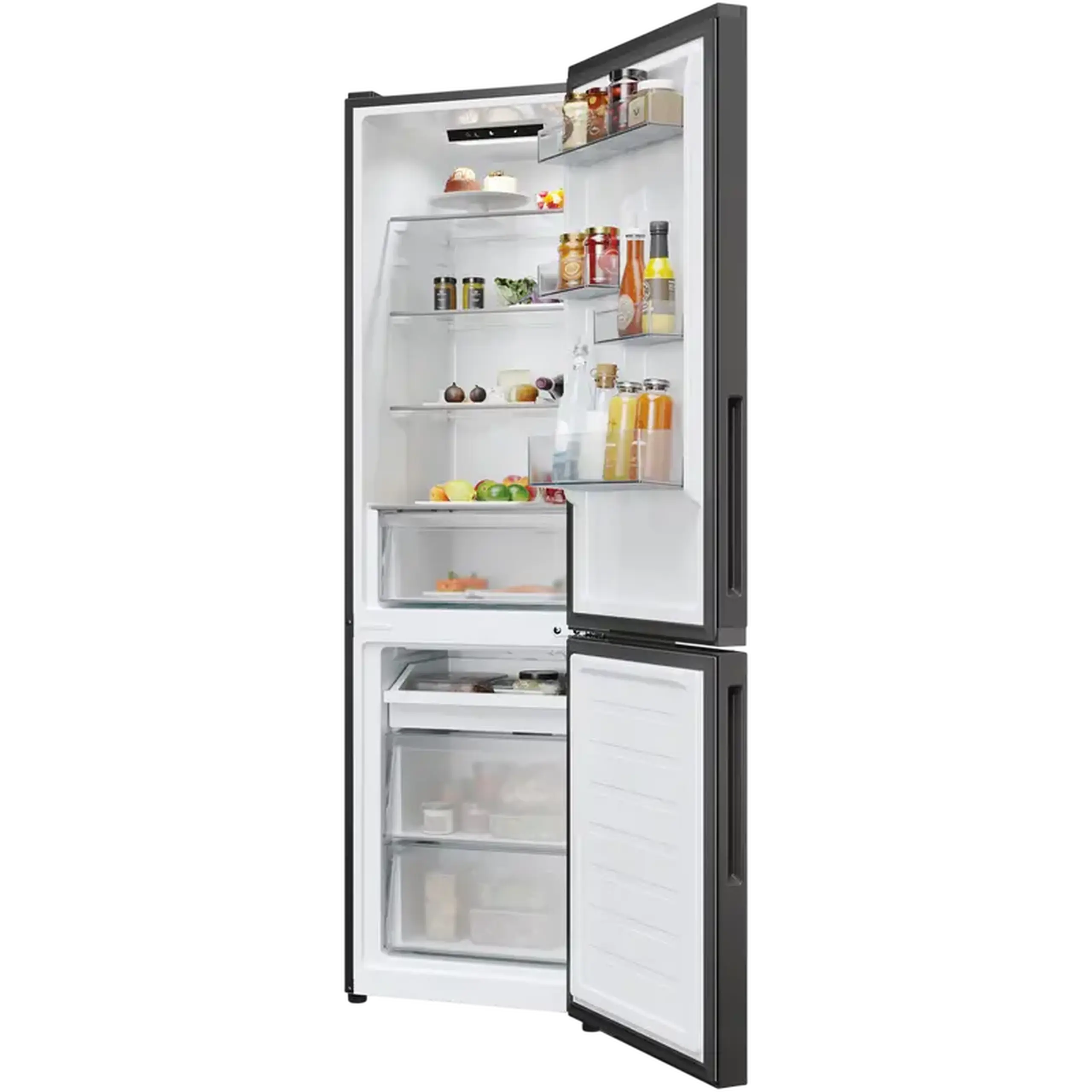 Frigider Candy CNCQ2T518EB, Negru