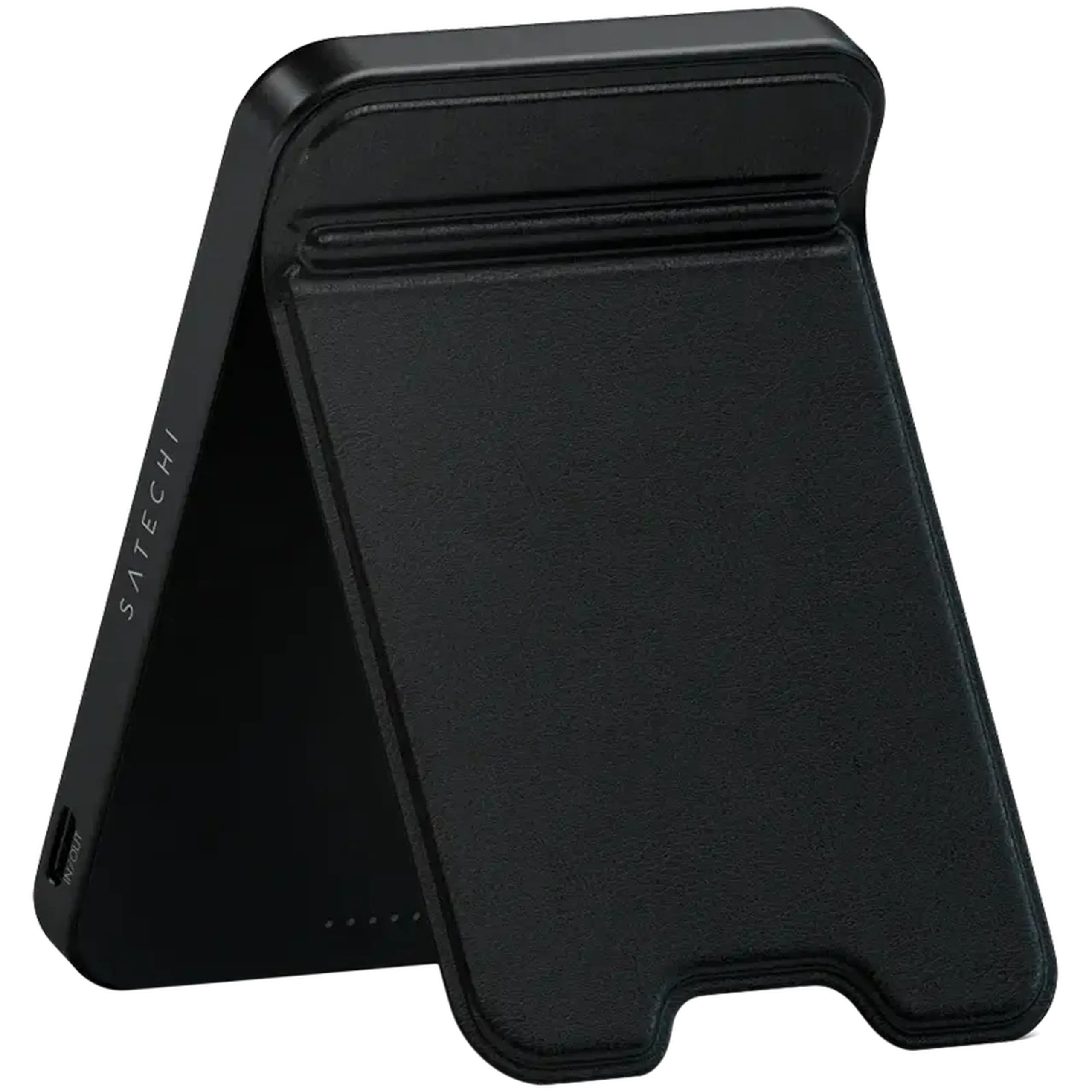 Acumulator extern Satechi Qi2, 5000mAh, Negru