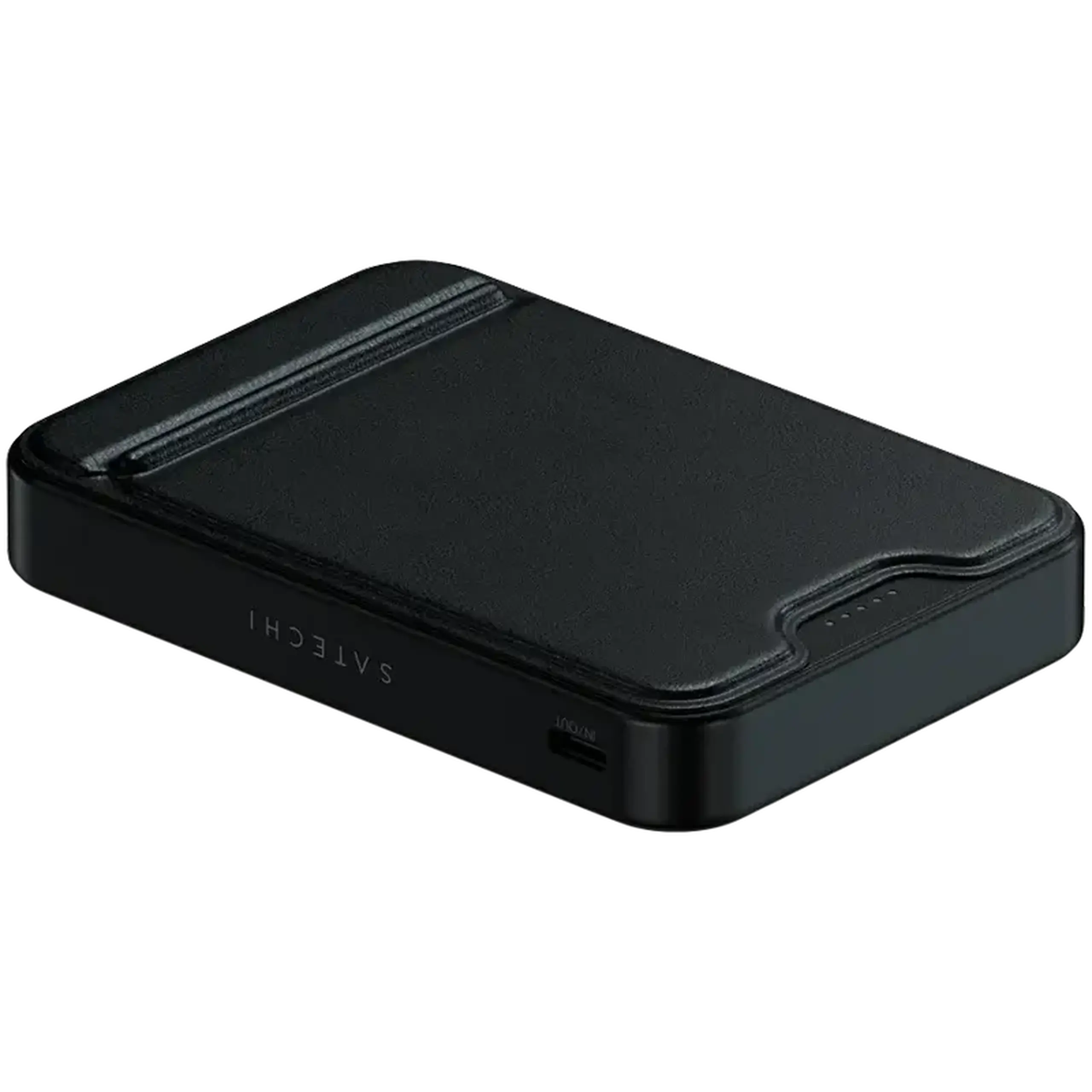 Acumulator extern Satechi Qi2, 10000mAh, Negru