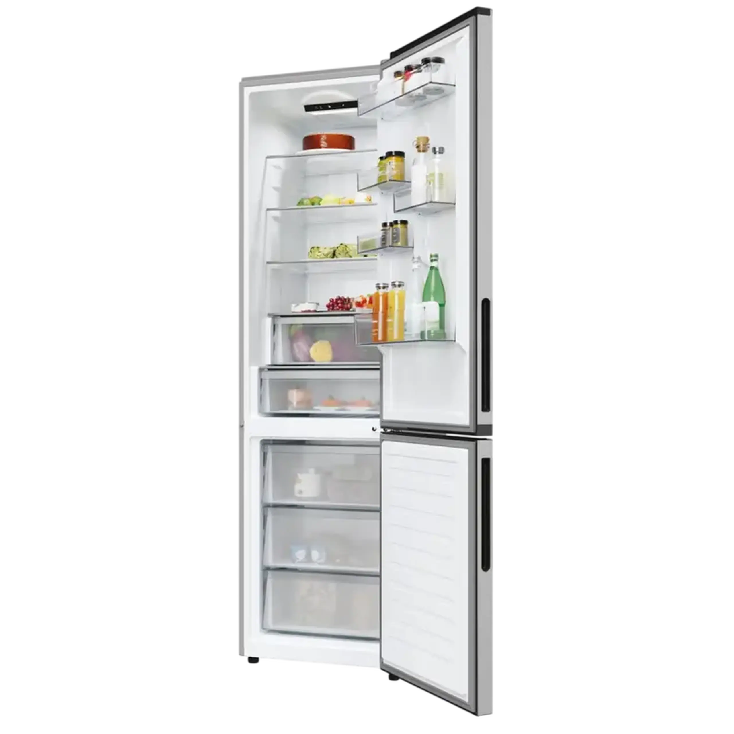 Frigider Candy CNCQ2T620EX, Oțel inoxidabil