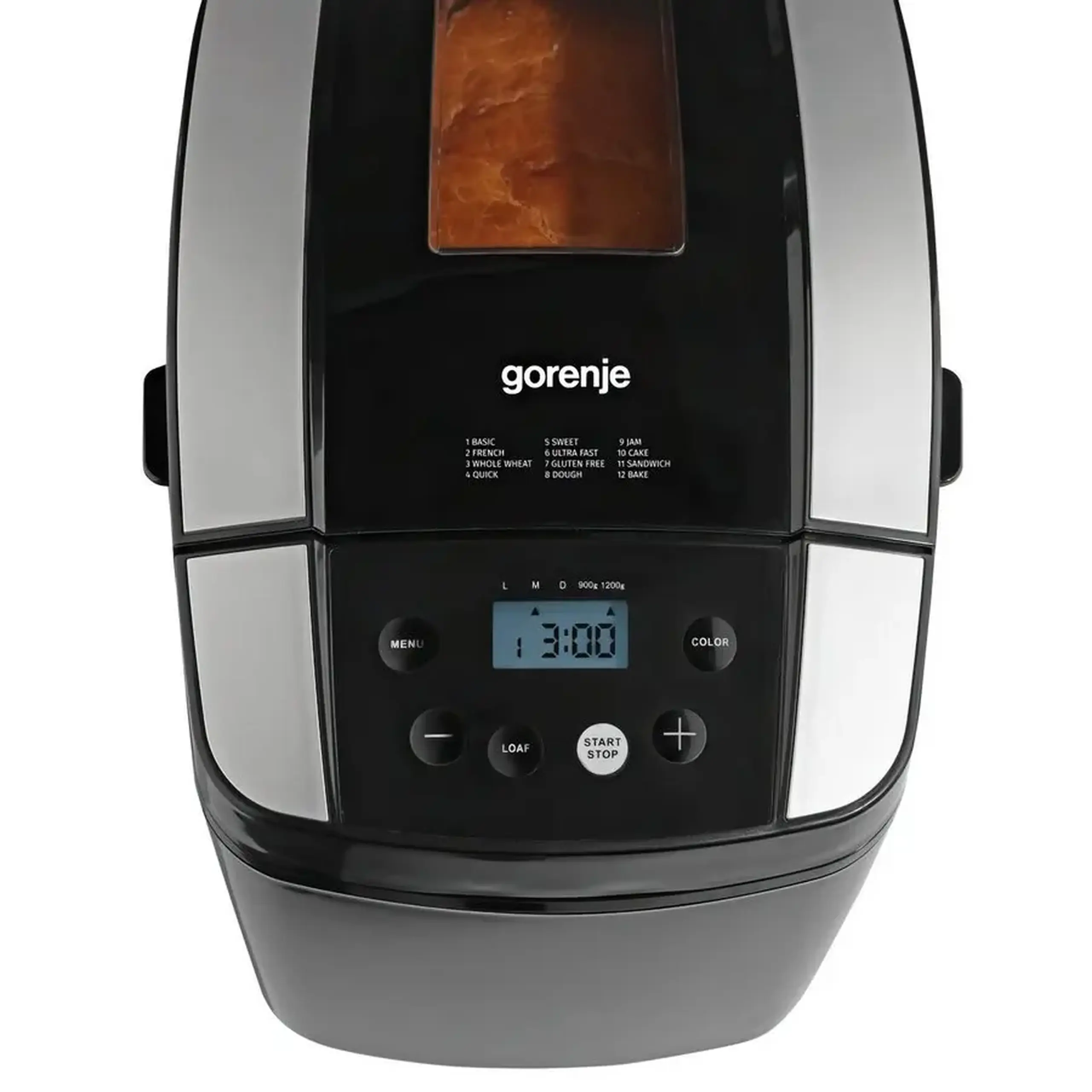Mașină de pâine Gorenje BM1210BK, Negru
