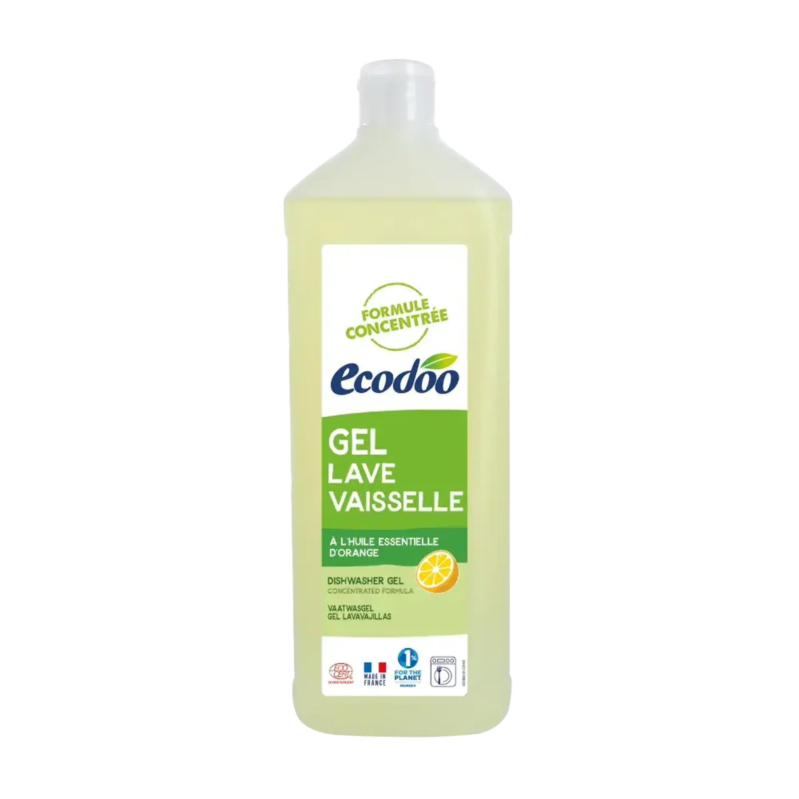Detergent Eco pentru Mașina de Spălat Vase Ecodoo, 1 L – Ecocert