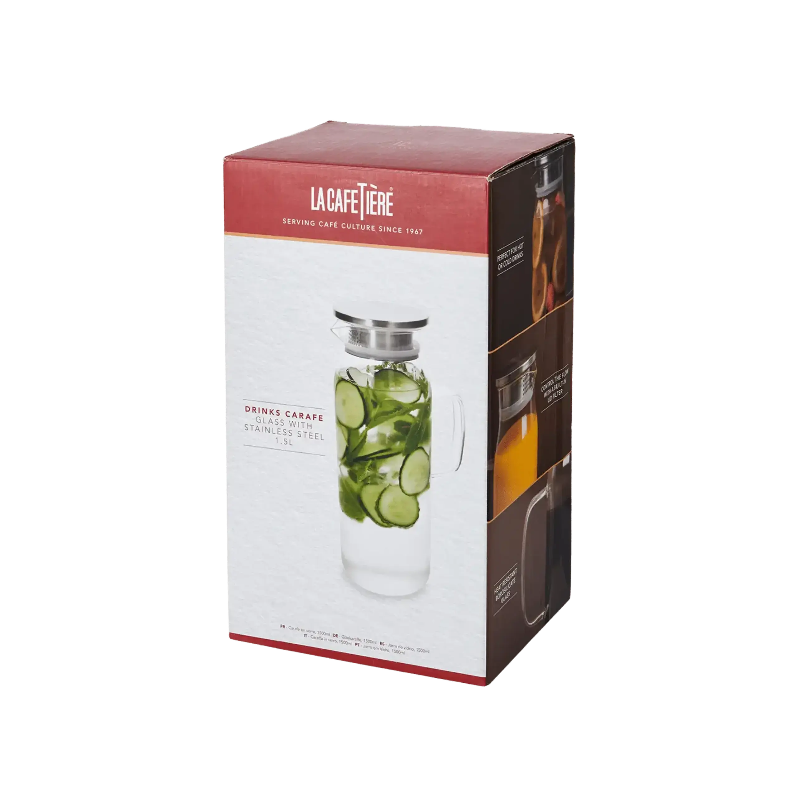Carafă din sticlă La Cafetière, 1.5 L