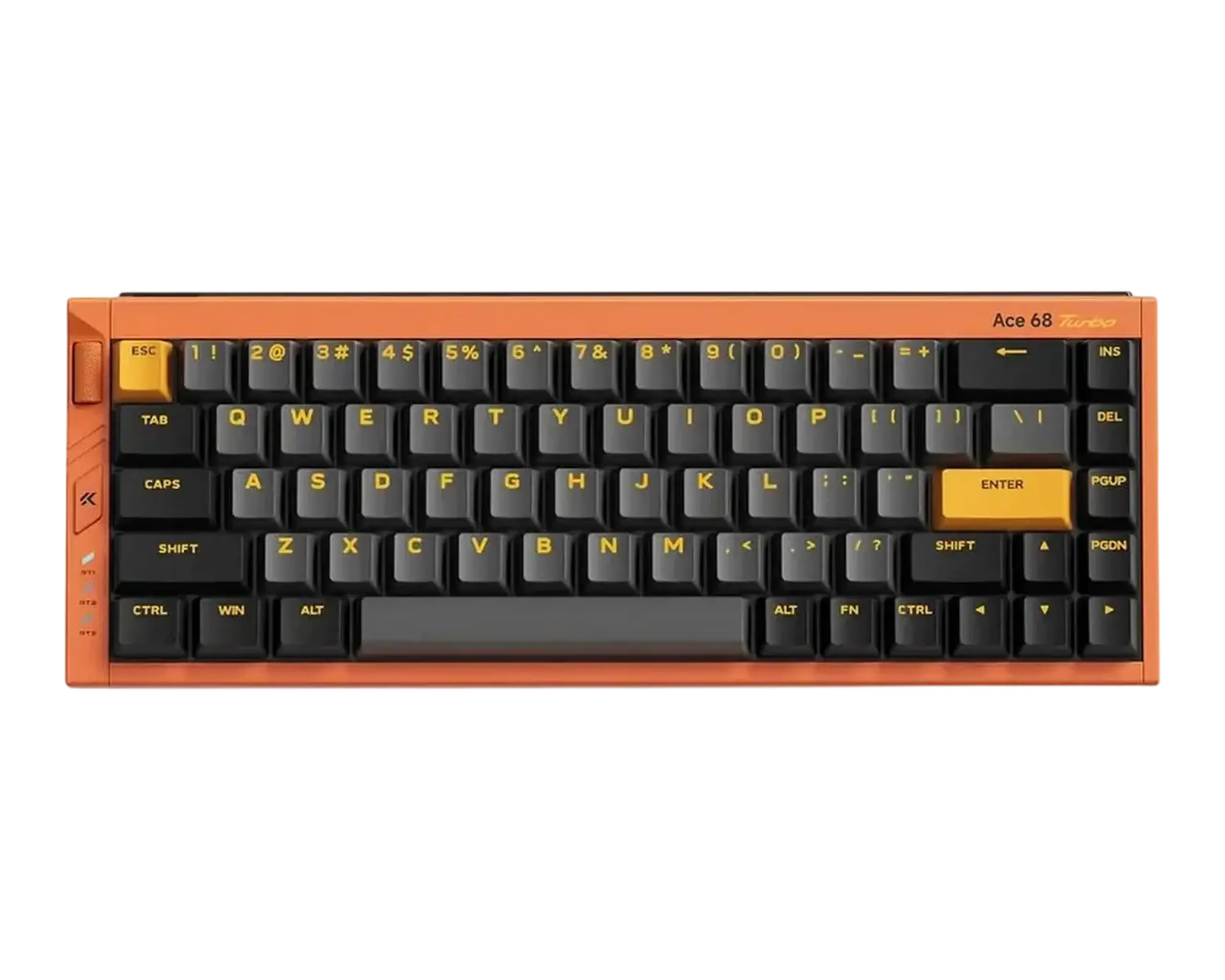 Tastatură MCHOSE Ace 68 Turbo, Cu fir, Galaxy Orange