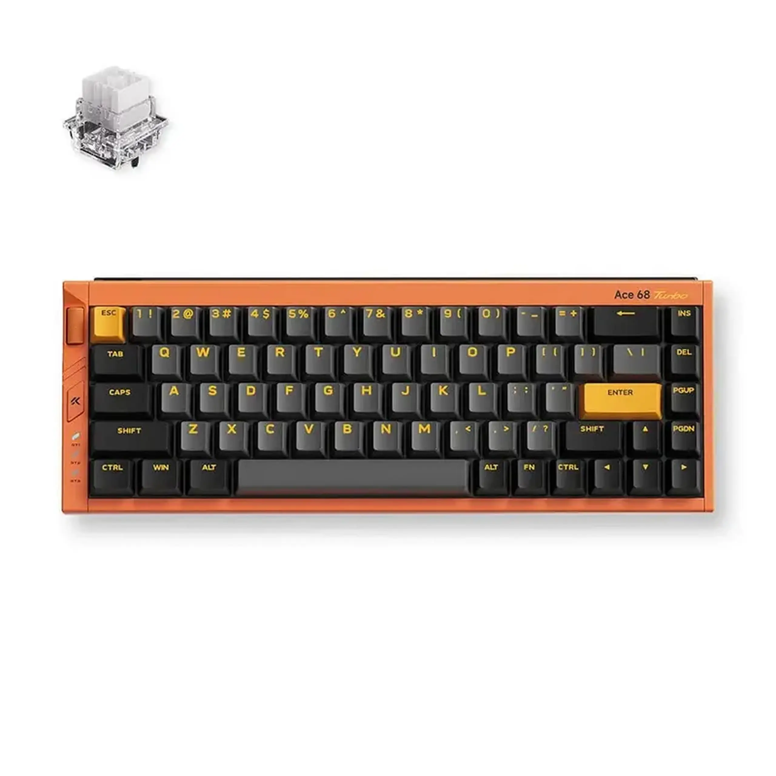Tastatură MCHOSE Ace 68 Turbo, Cu fir, Galaxy Orange