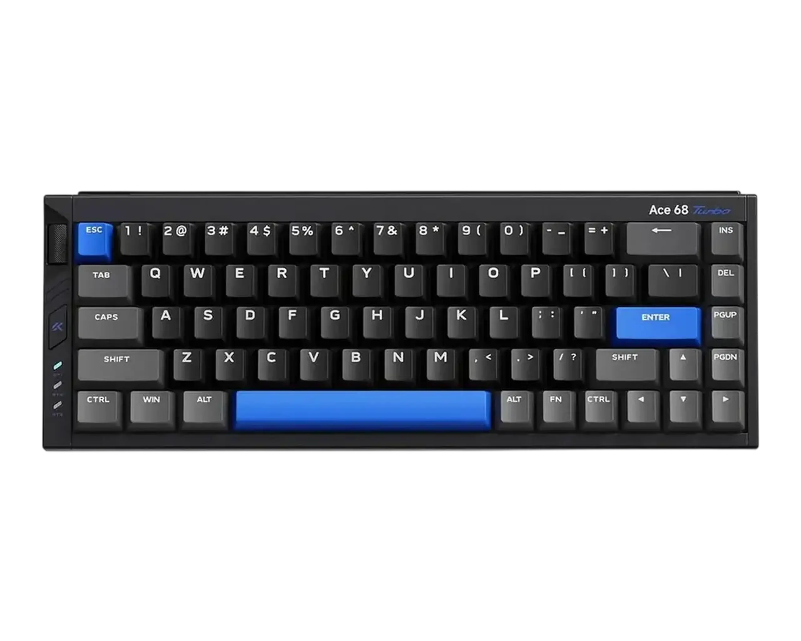 Tastatură MCHOSE Ace 68 Turbo, Cu fir, Cyber Black