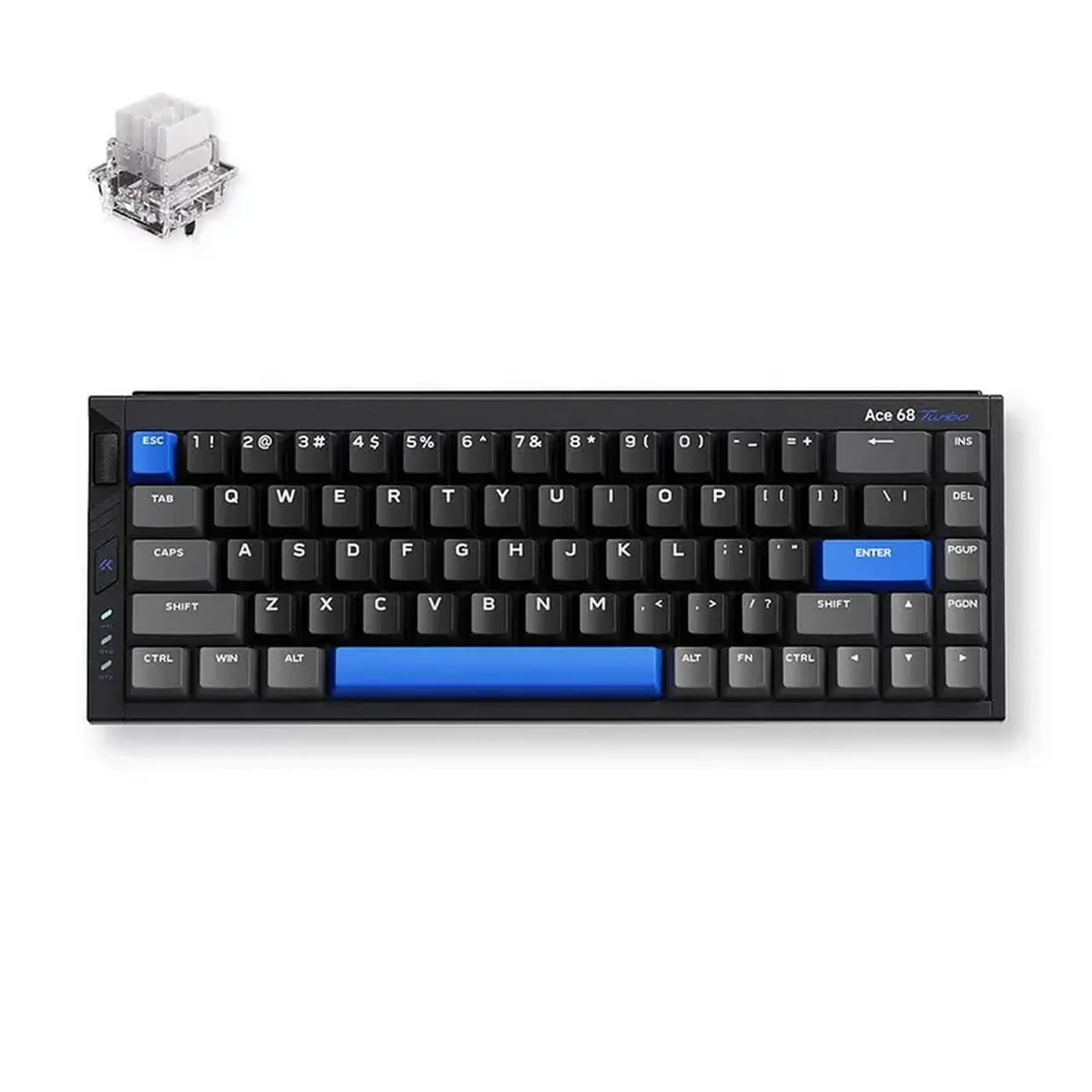 Tastatură MCHOSE Ace 68 Turbo, Cu fir, Cyber Black