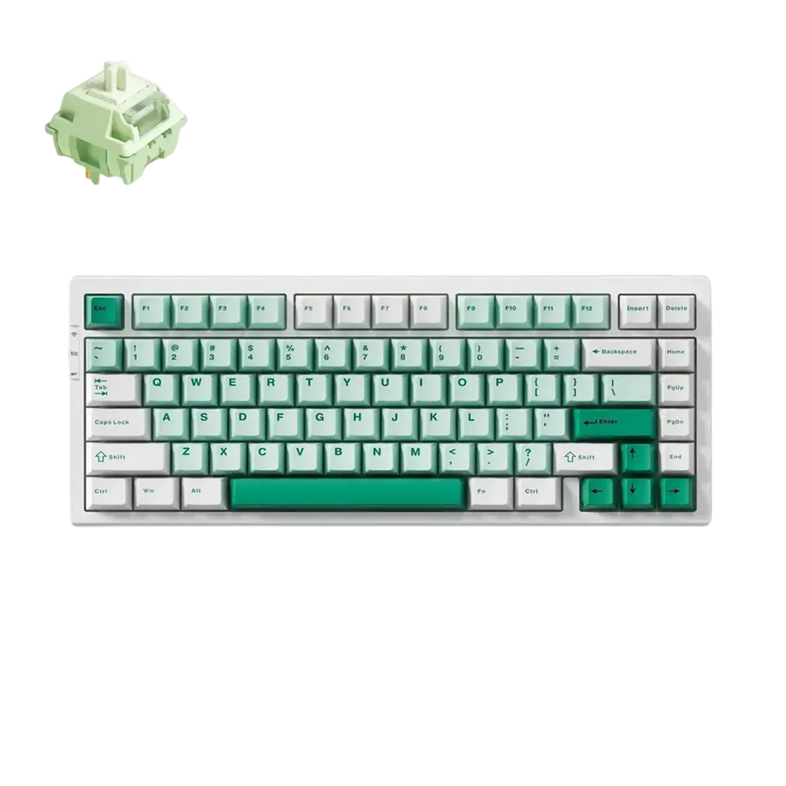Tastatură MCHOSE G75 Pro, Cu fir / Fără fir, Verde