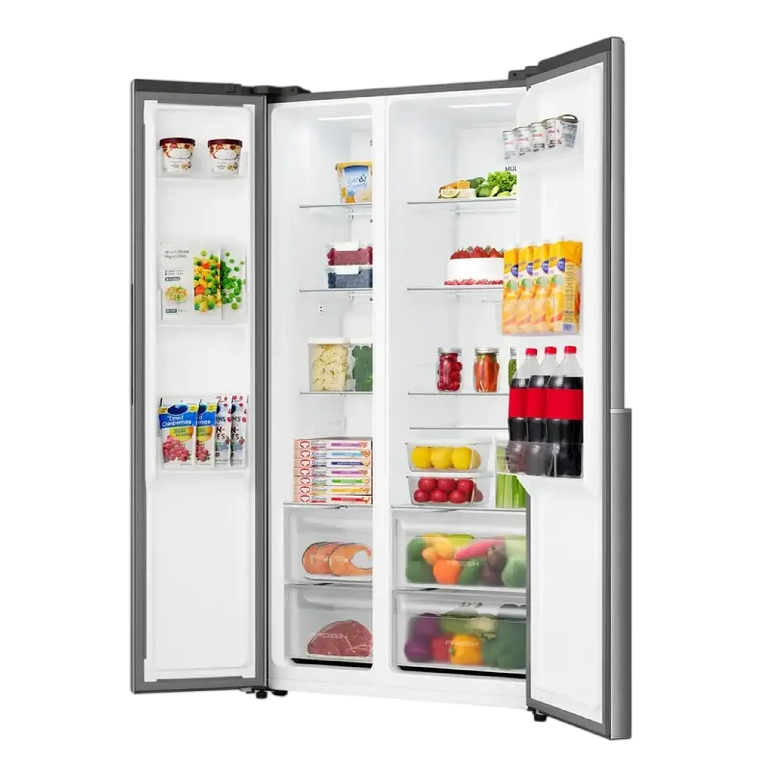 Frigider Gorenje NRS917E41X, Oțel inoxidabil