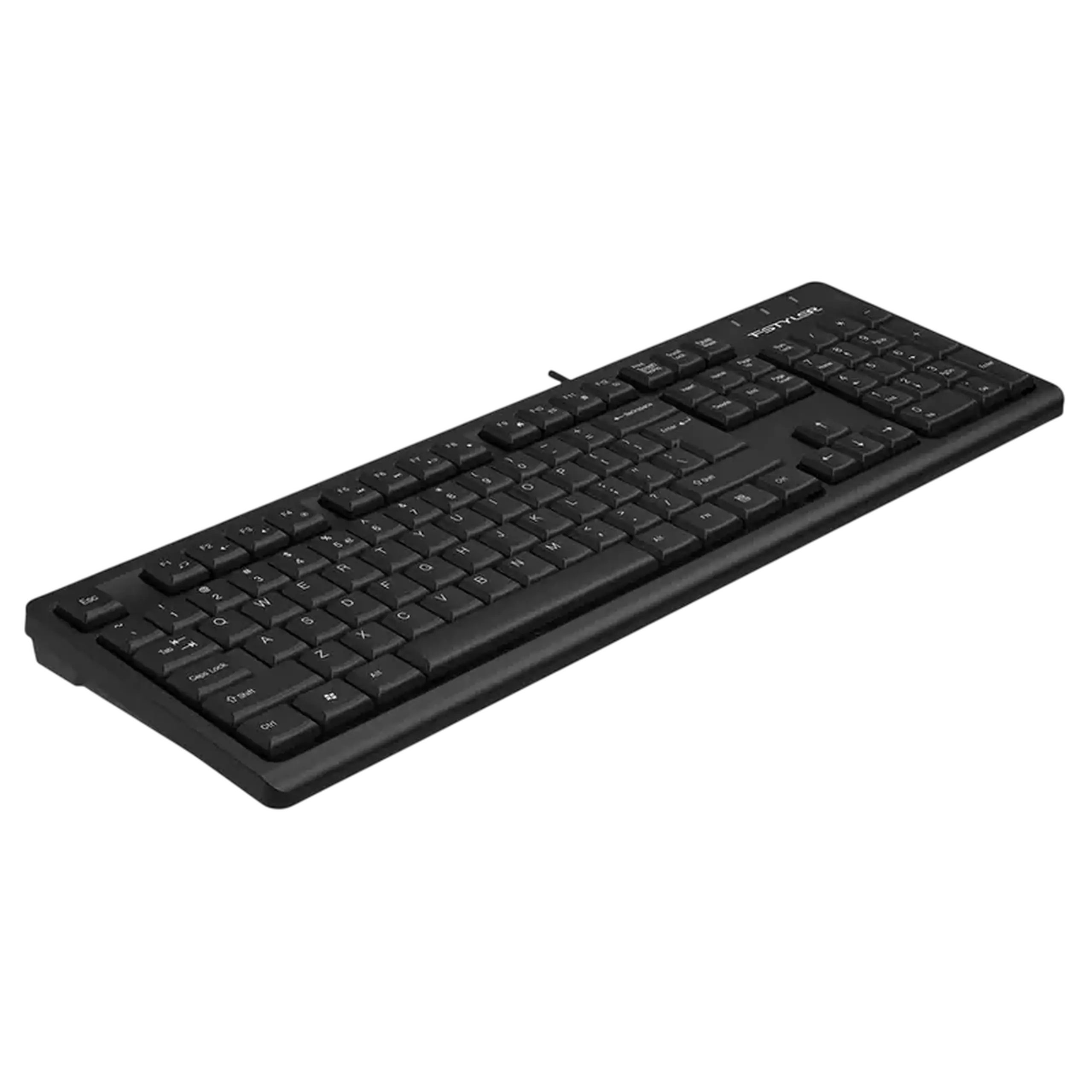 Tastatură A4Tech FK12, Cu fir, Negru