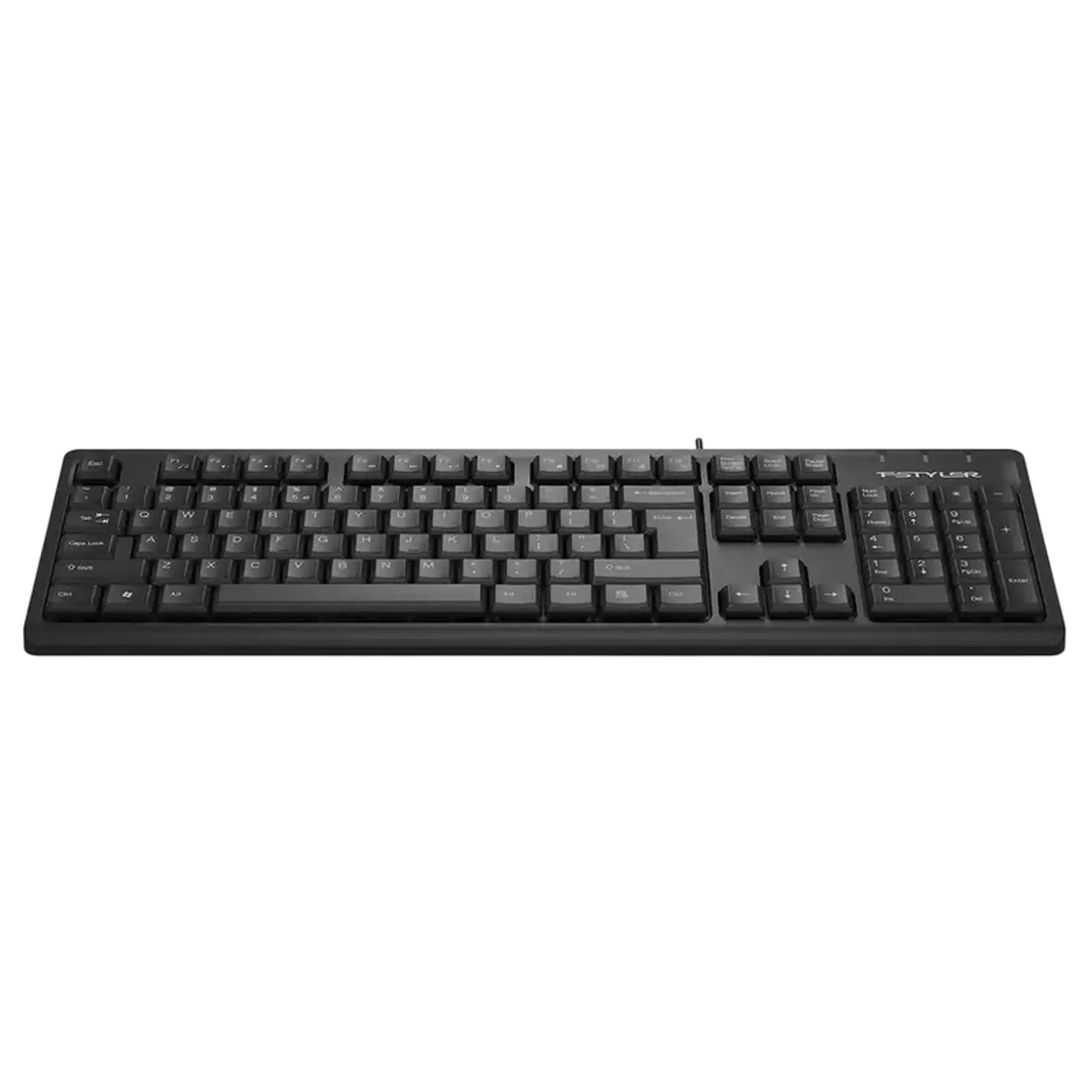 Tastatură A4Tech FK12, Cu fir, Negru