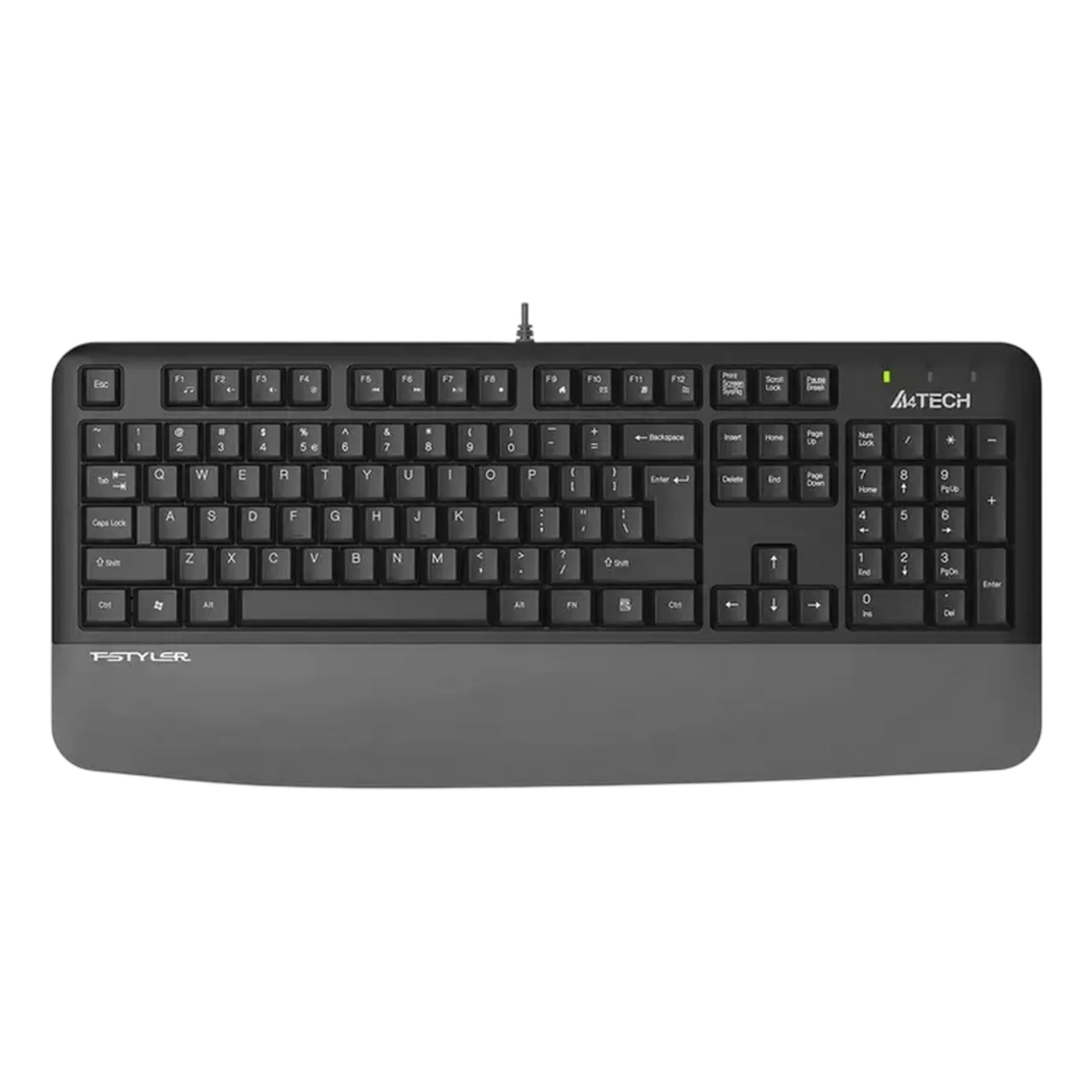 Tastatură A4Tech FK20, Cu fir, Gri