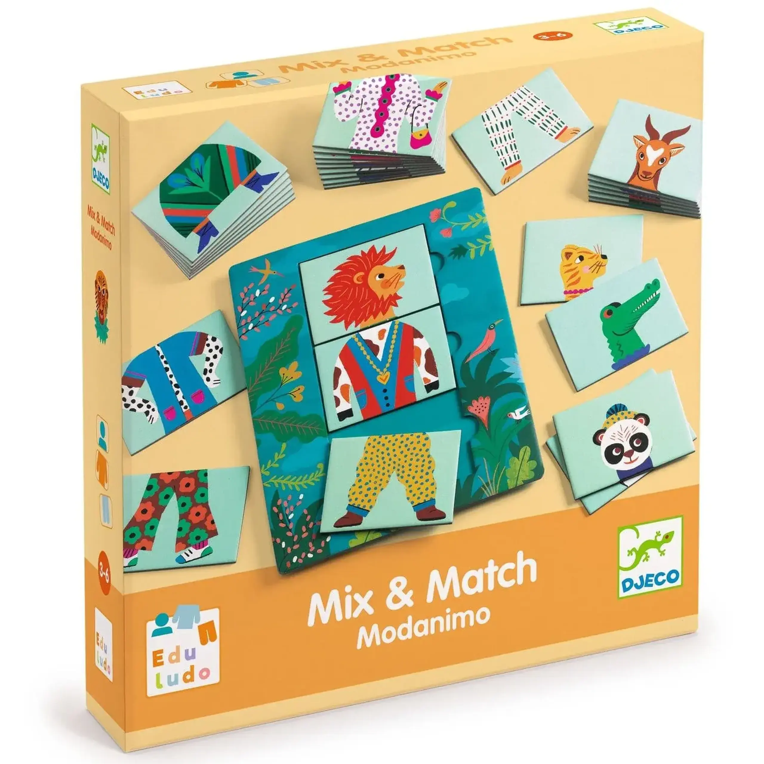 Joc educativ „Mix & Match Modanimo” — Djeco