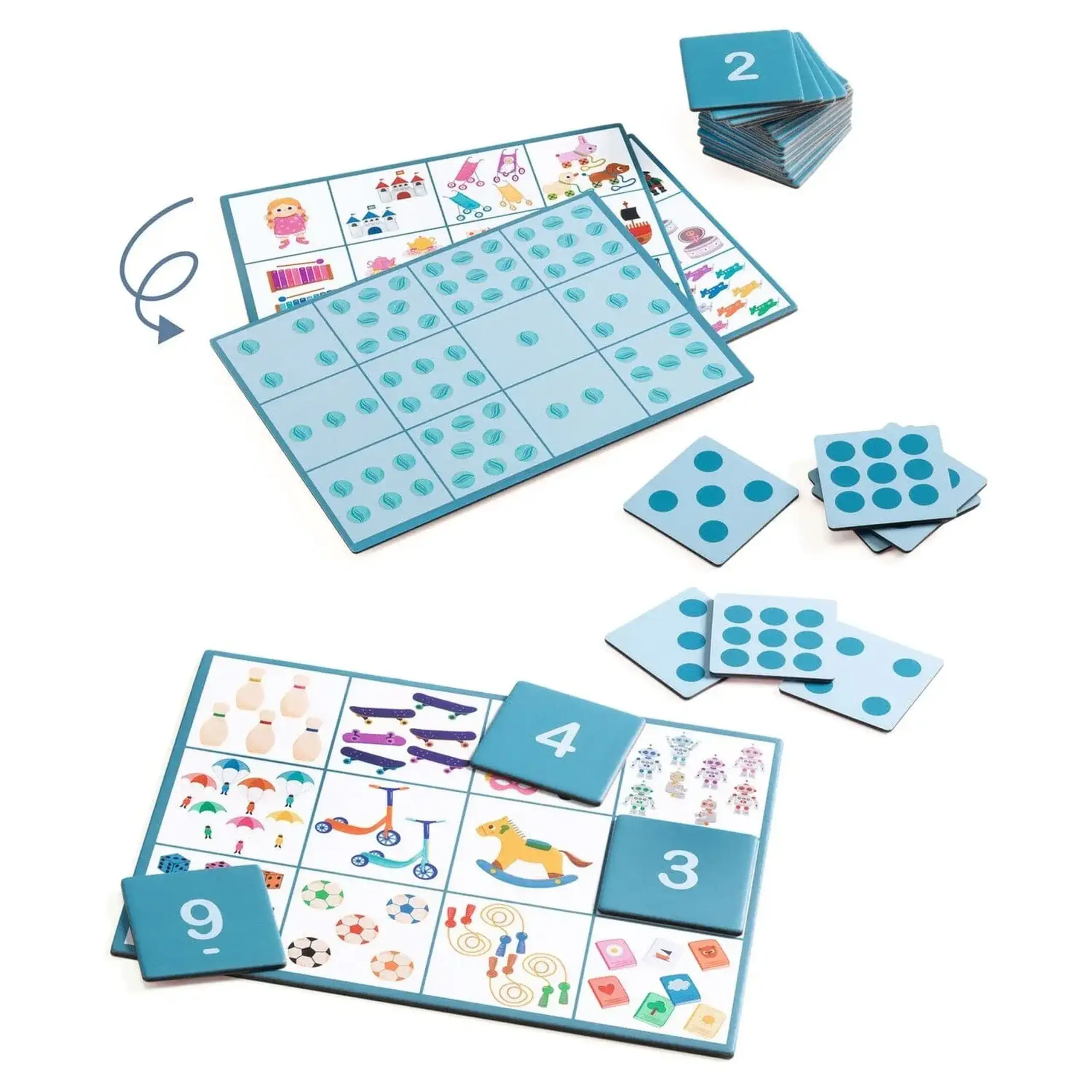Joc educativ „Bingo cu numere” — Djeco