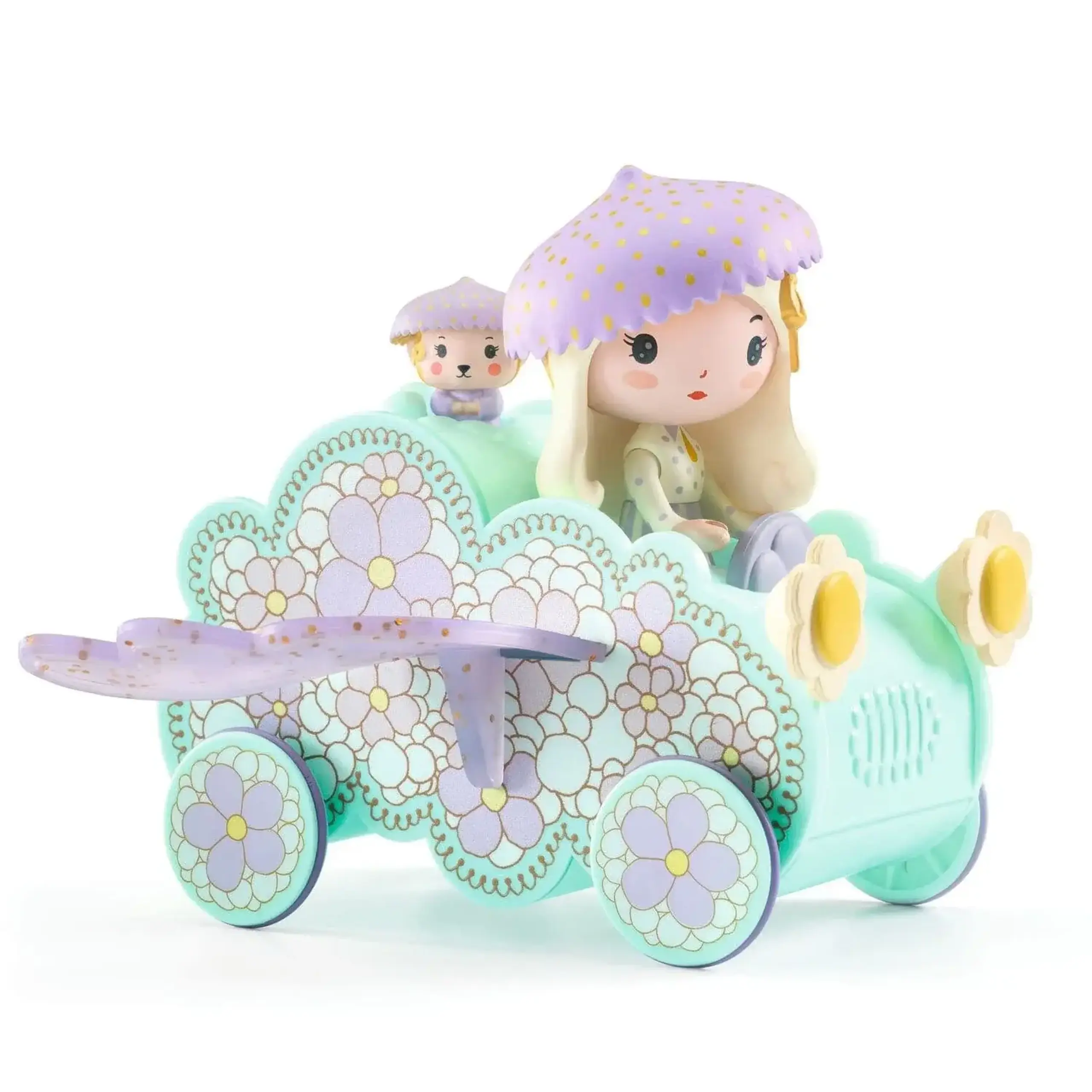 Playset Tinyly Jil & Jerry Tinycar — Djeco