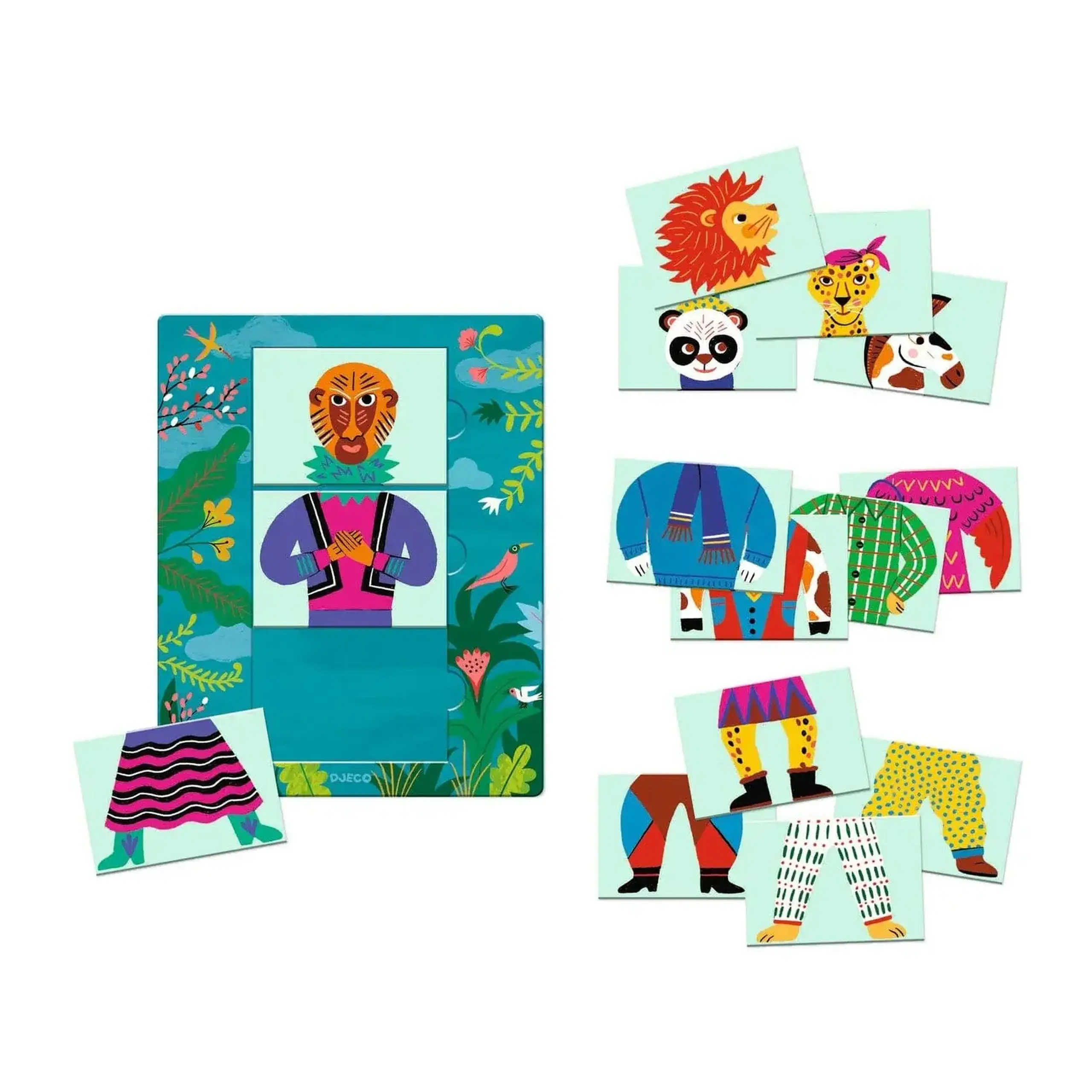 Joc educativ „Mix & Match Modanimo” — Djeco