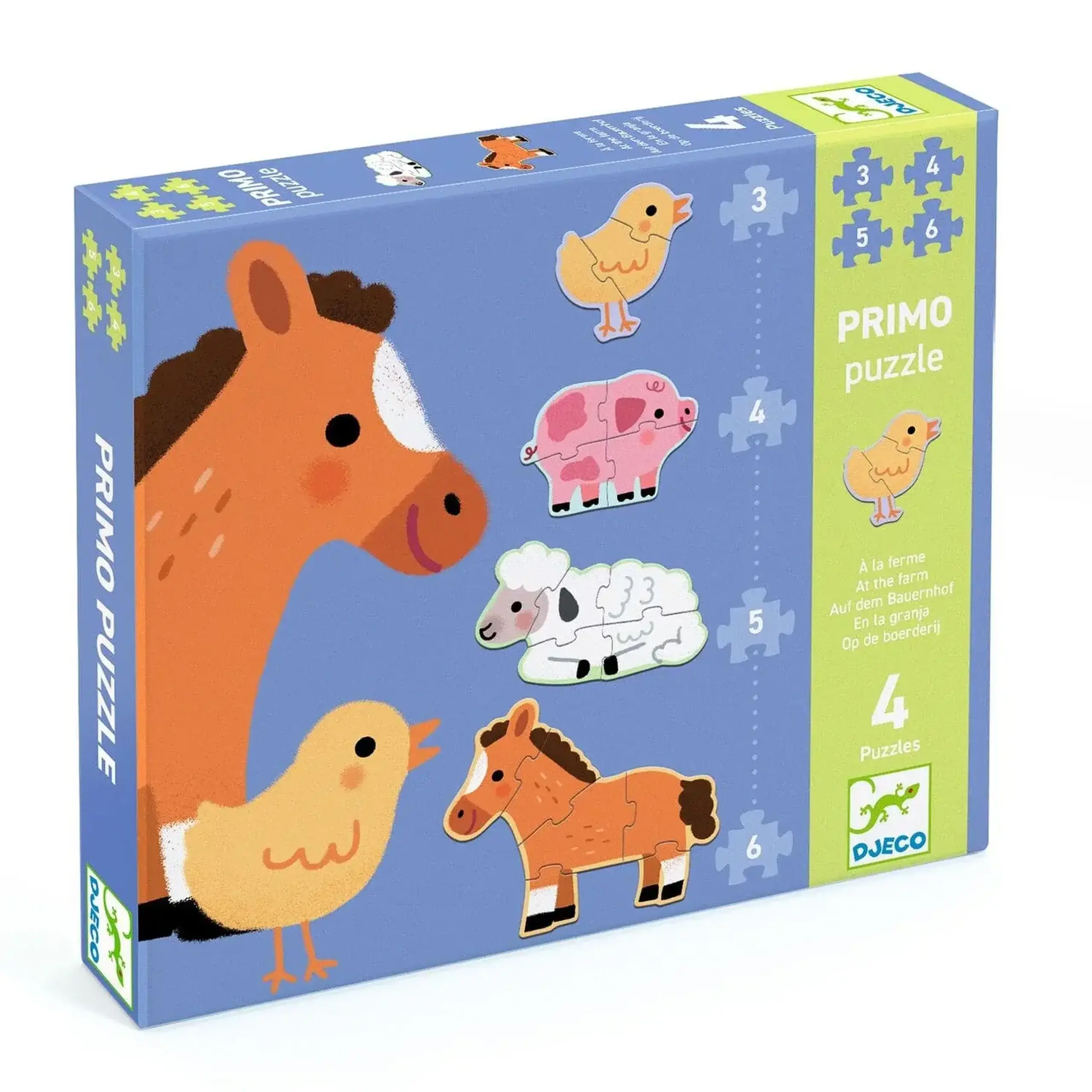 Puzzle,,Animale de la ferma "