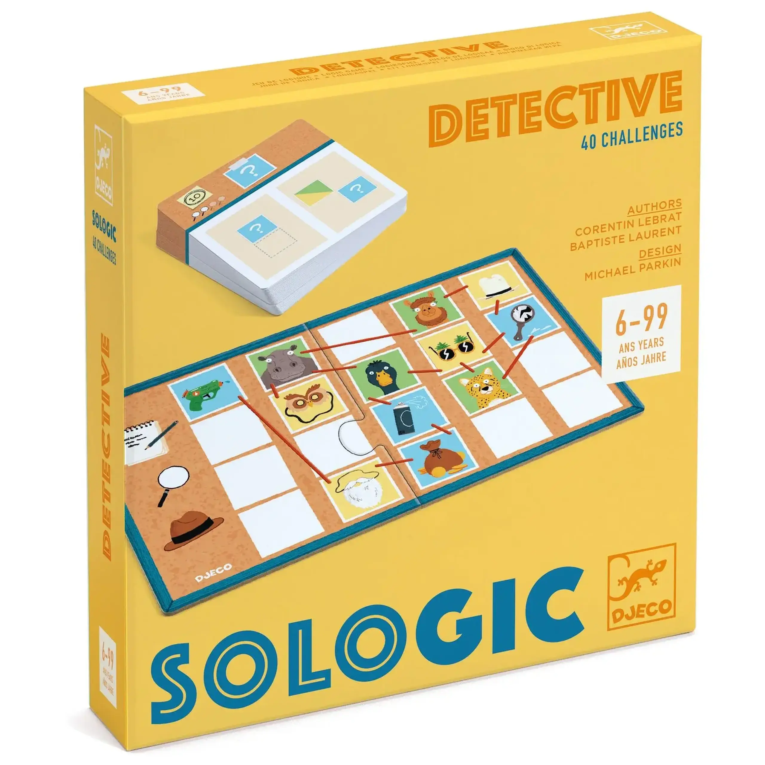 Joc de logică Sologic „Detectiv” — Djeco