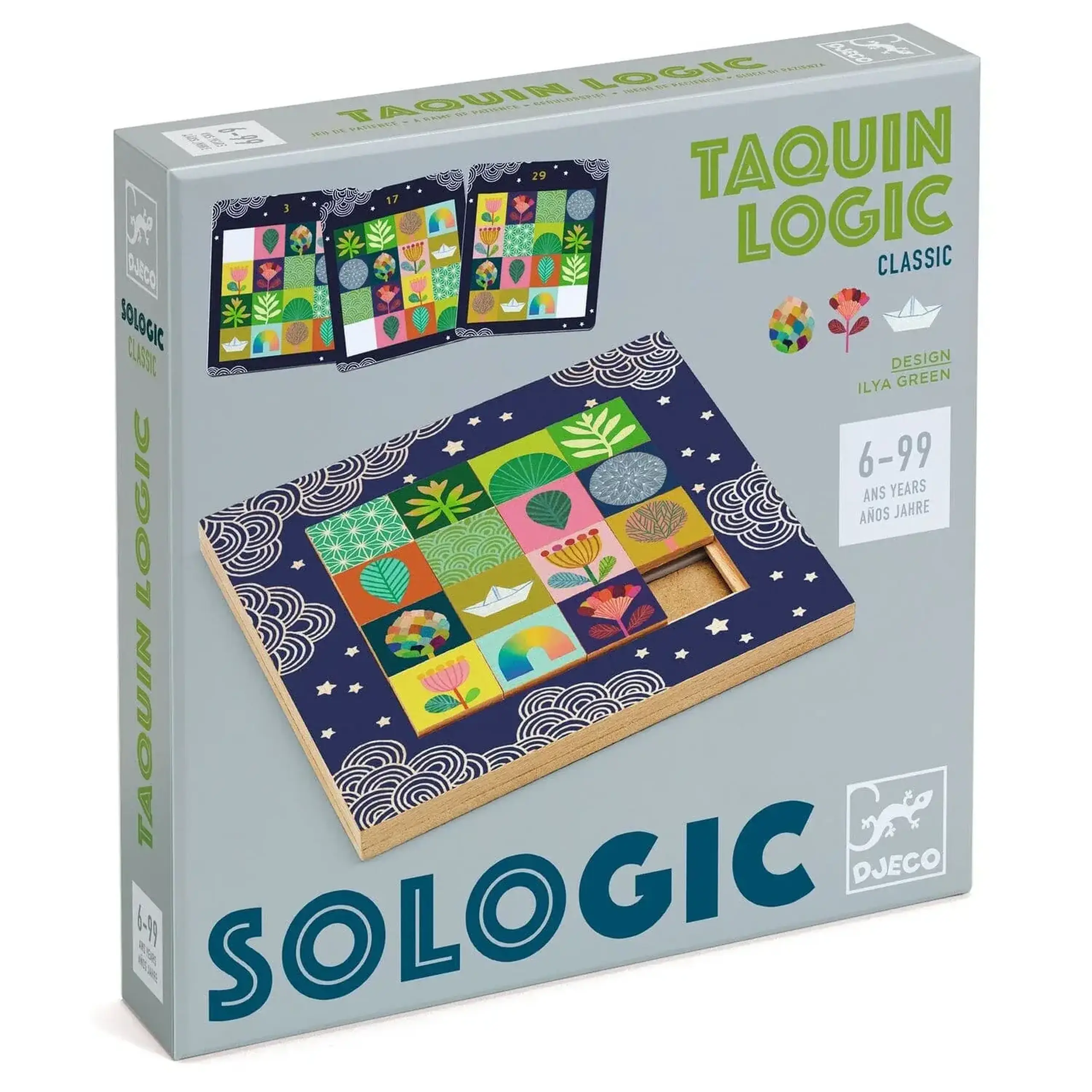 Joc de logică Sologic „Taquin” — Djeco