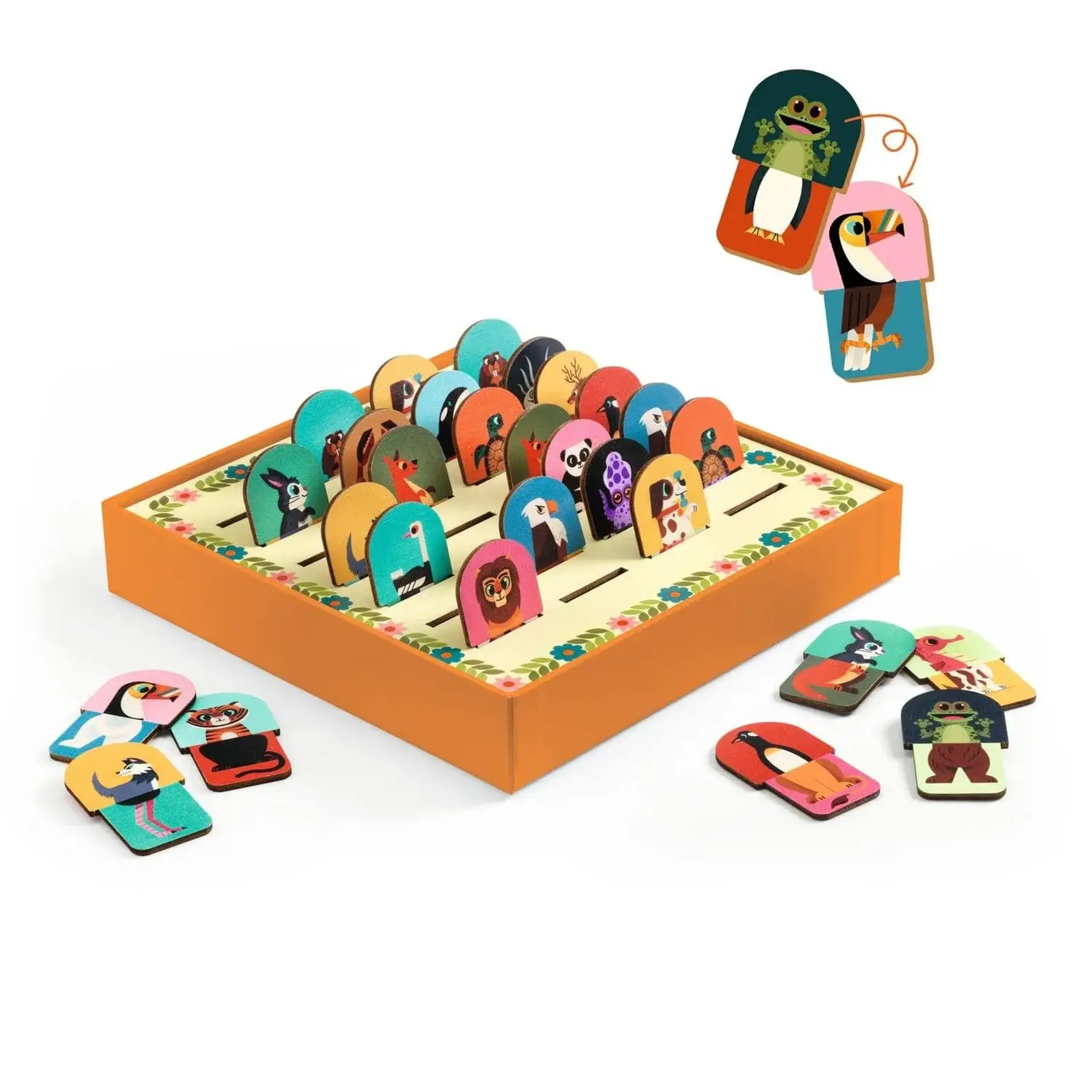 Joc de memorie Mix & Match — Djeco