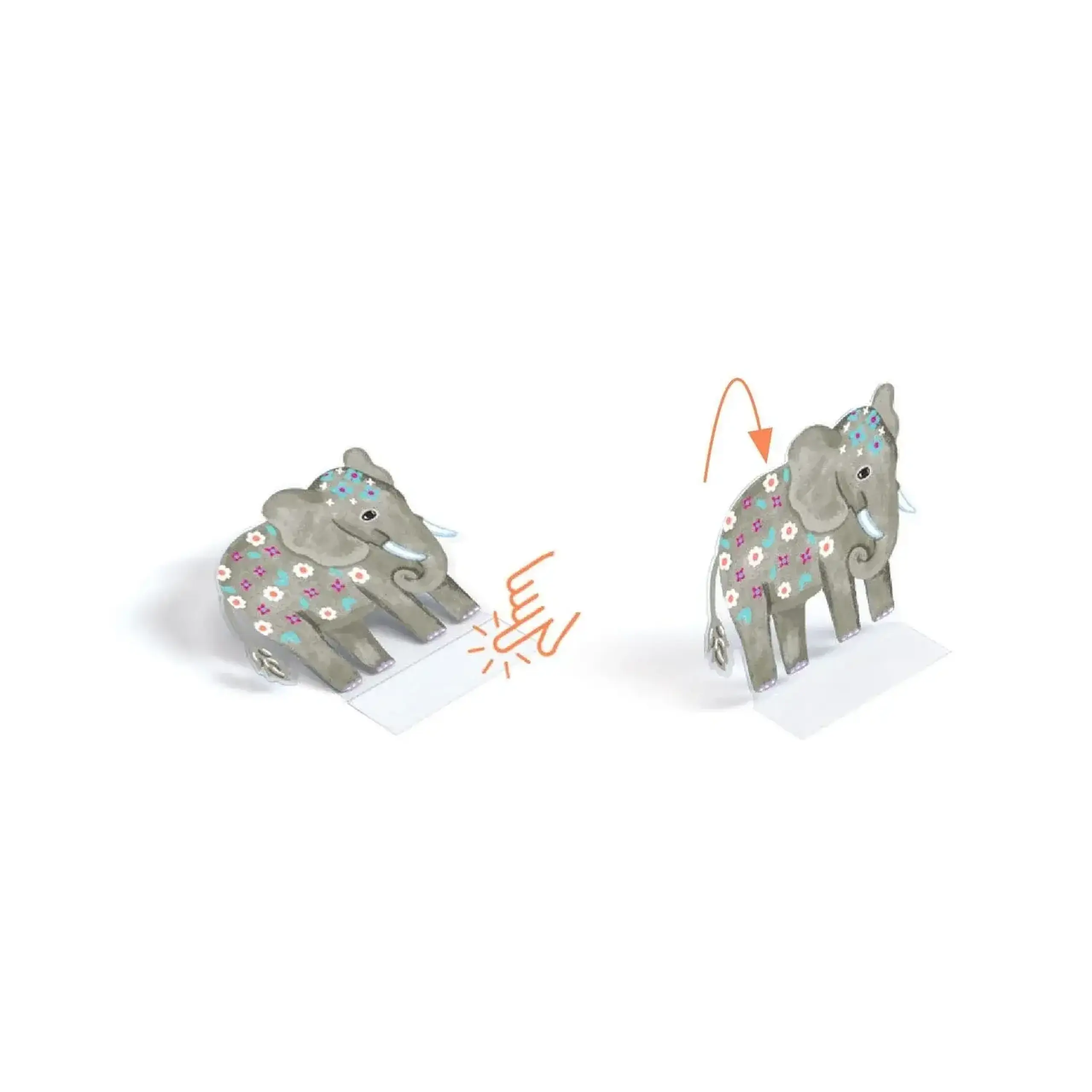 Stickere 3D reutilizabile „Animale” — Djeco